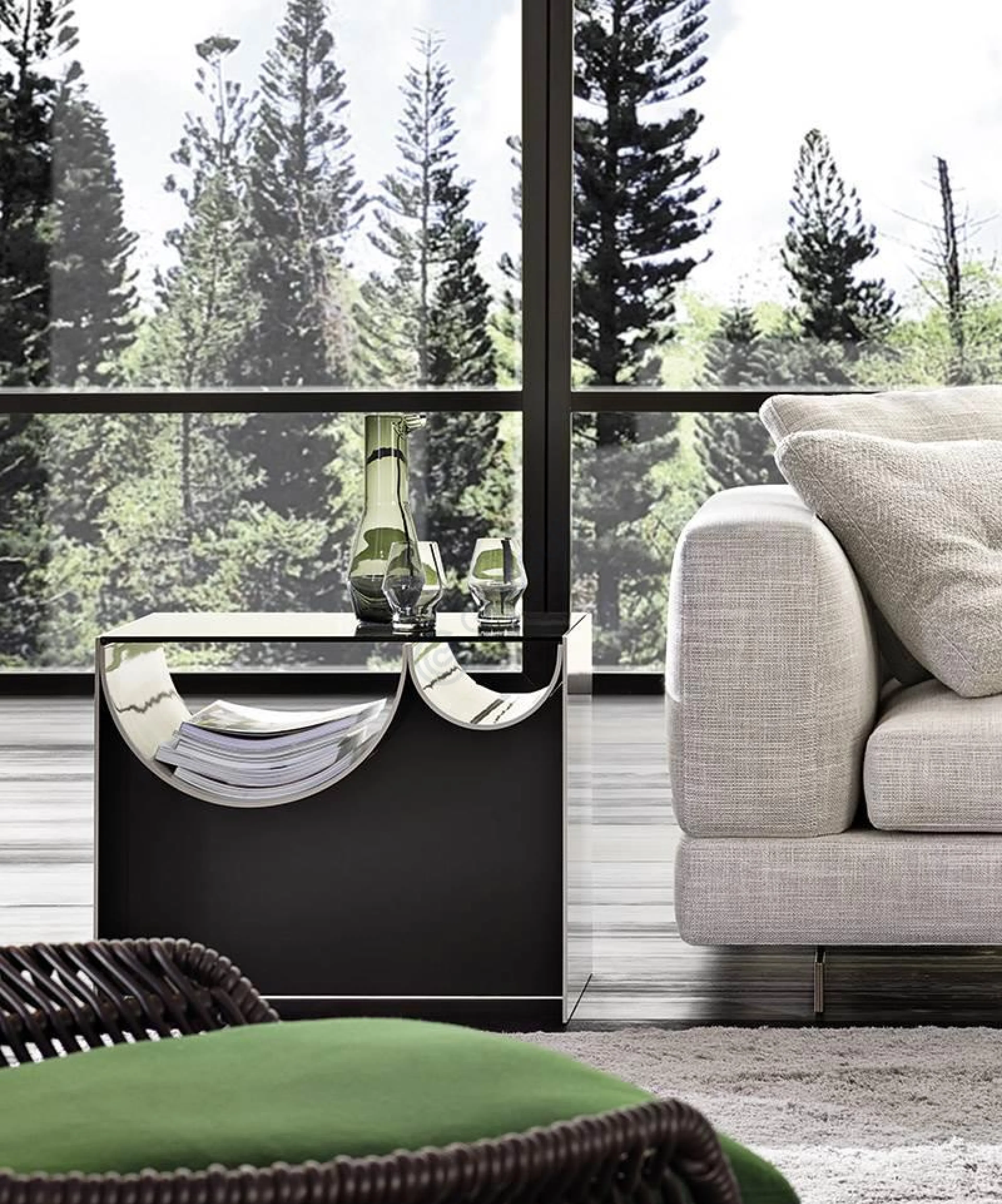 Side table MINOTTI Waves