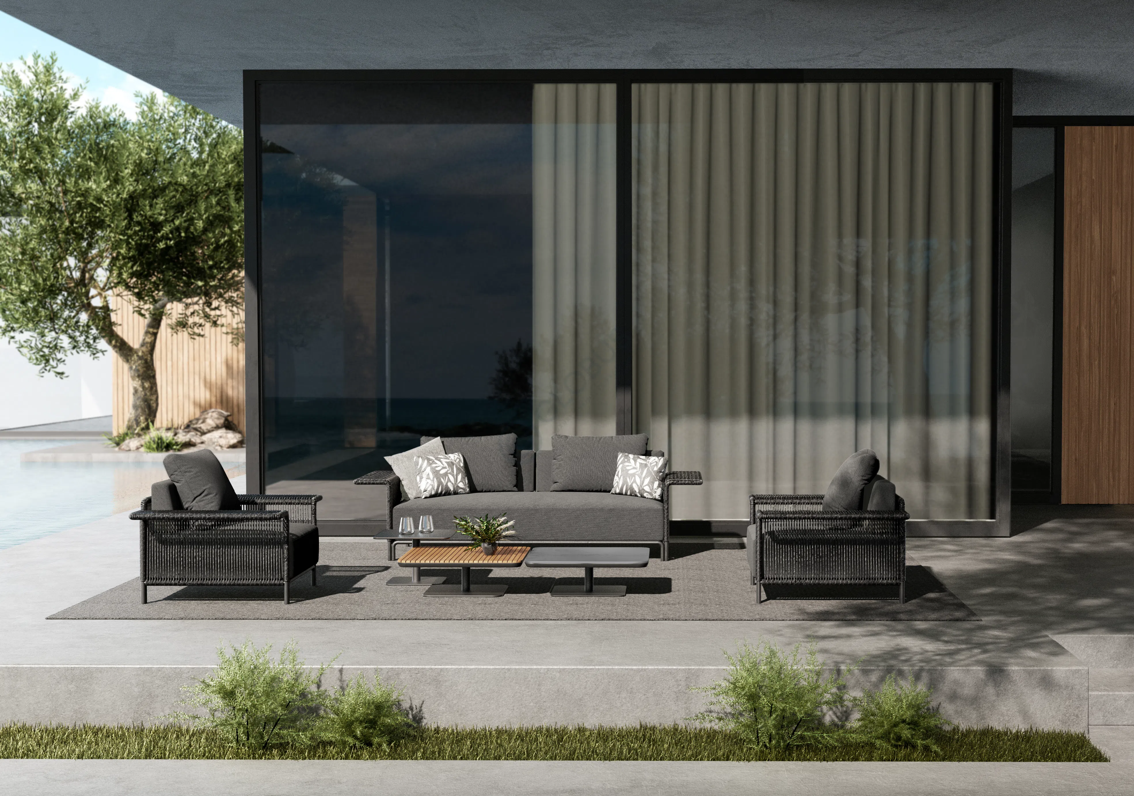 Outdoor sofa Gheswalda