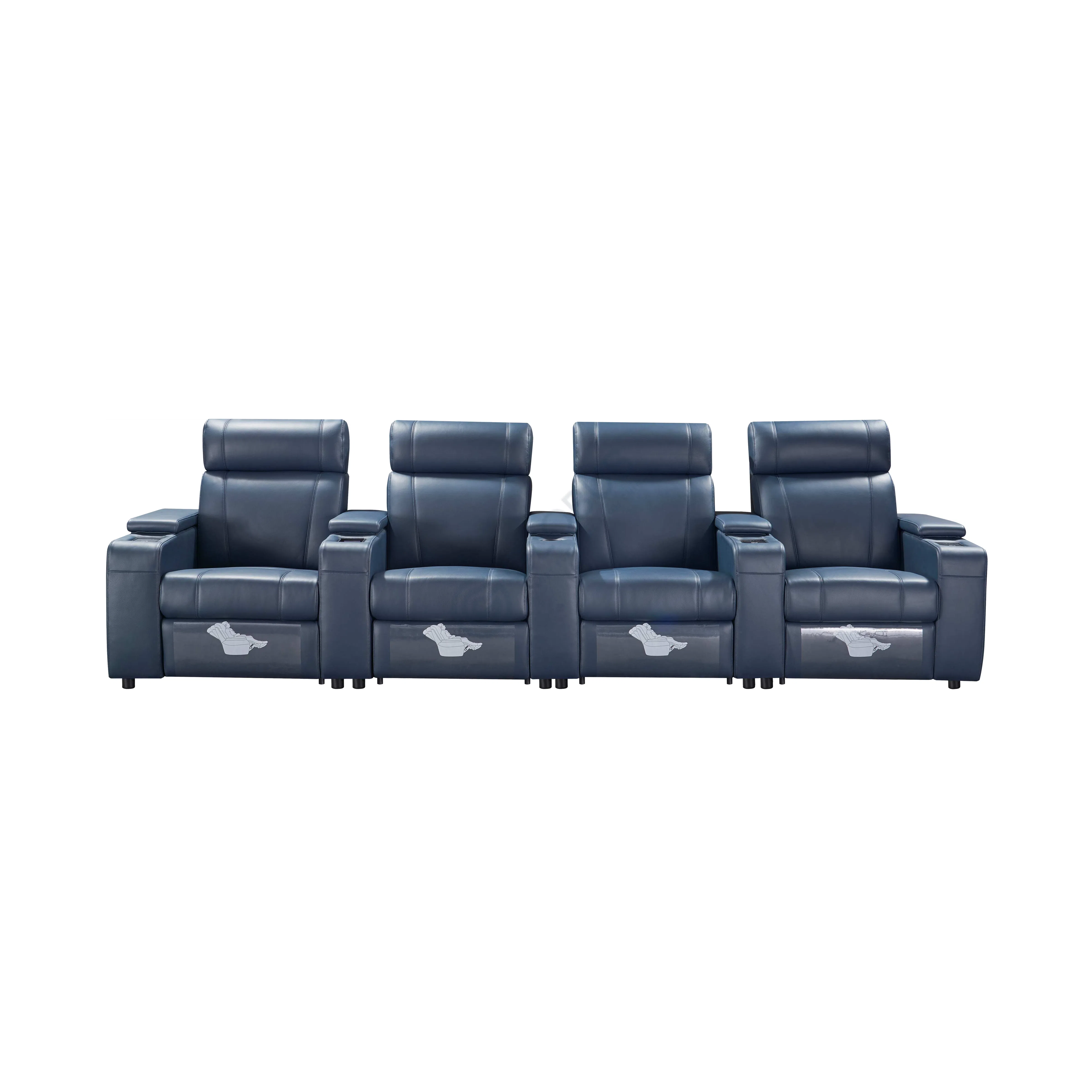 Reclining sofa Tripes