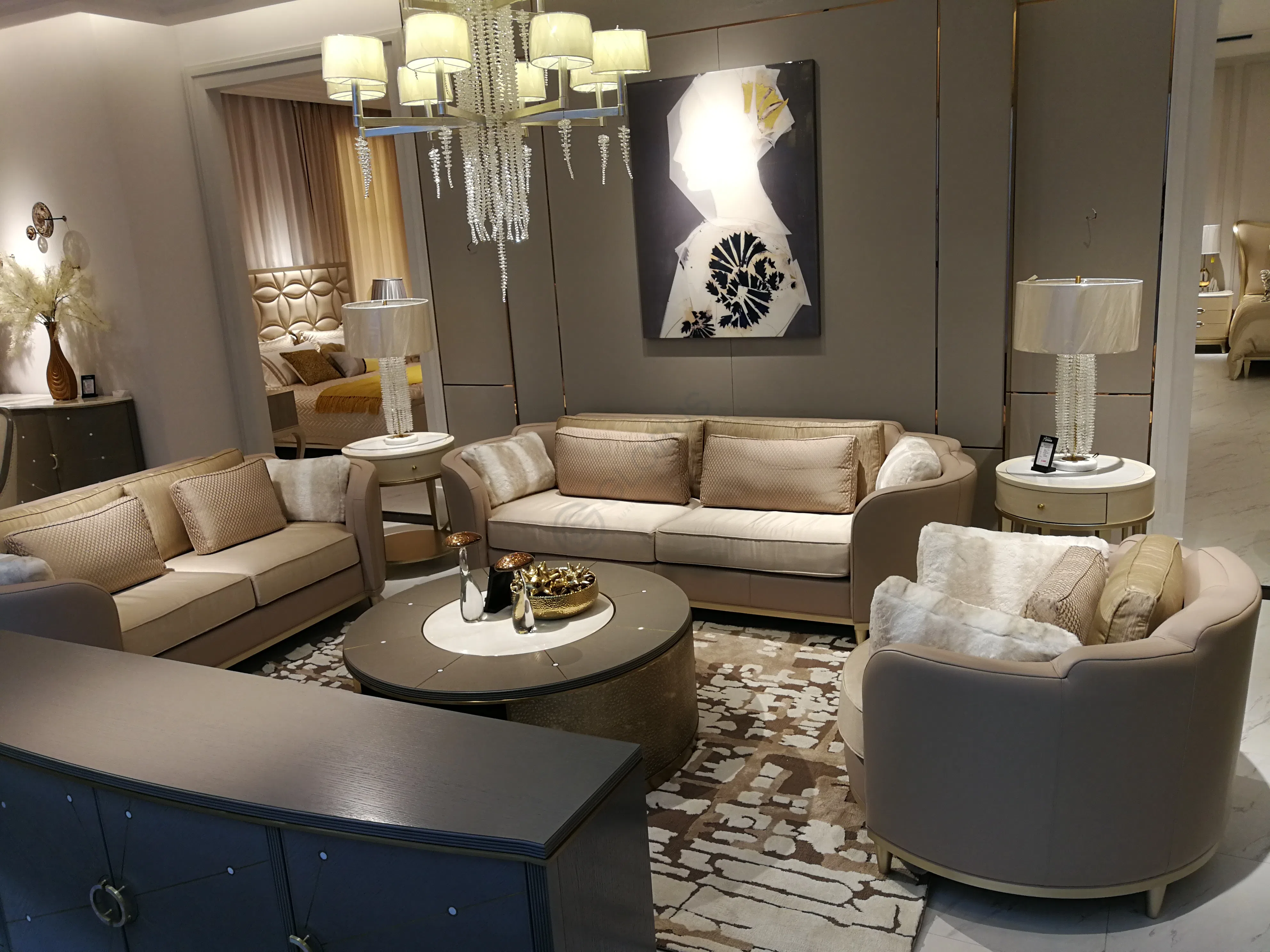 Sofa CARACOLE Round And Round