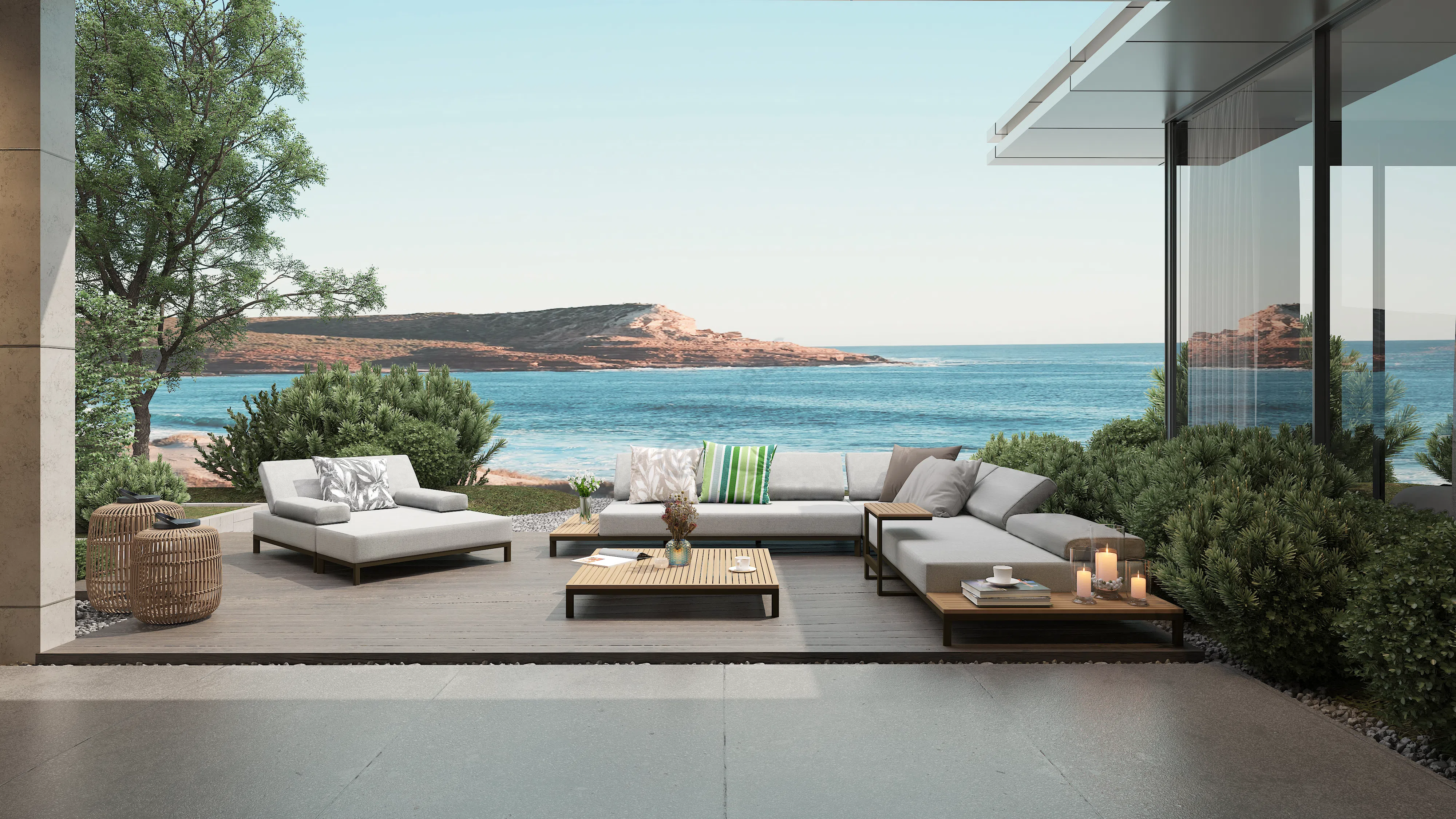 Outdoor sofa Maximiliano