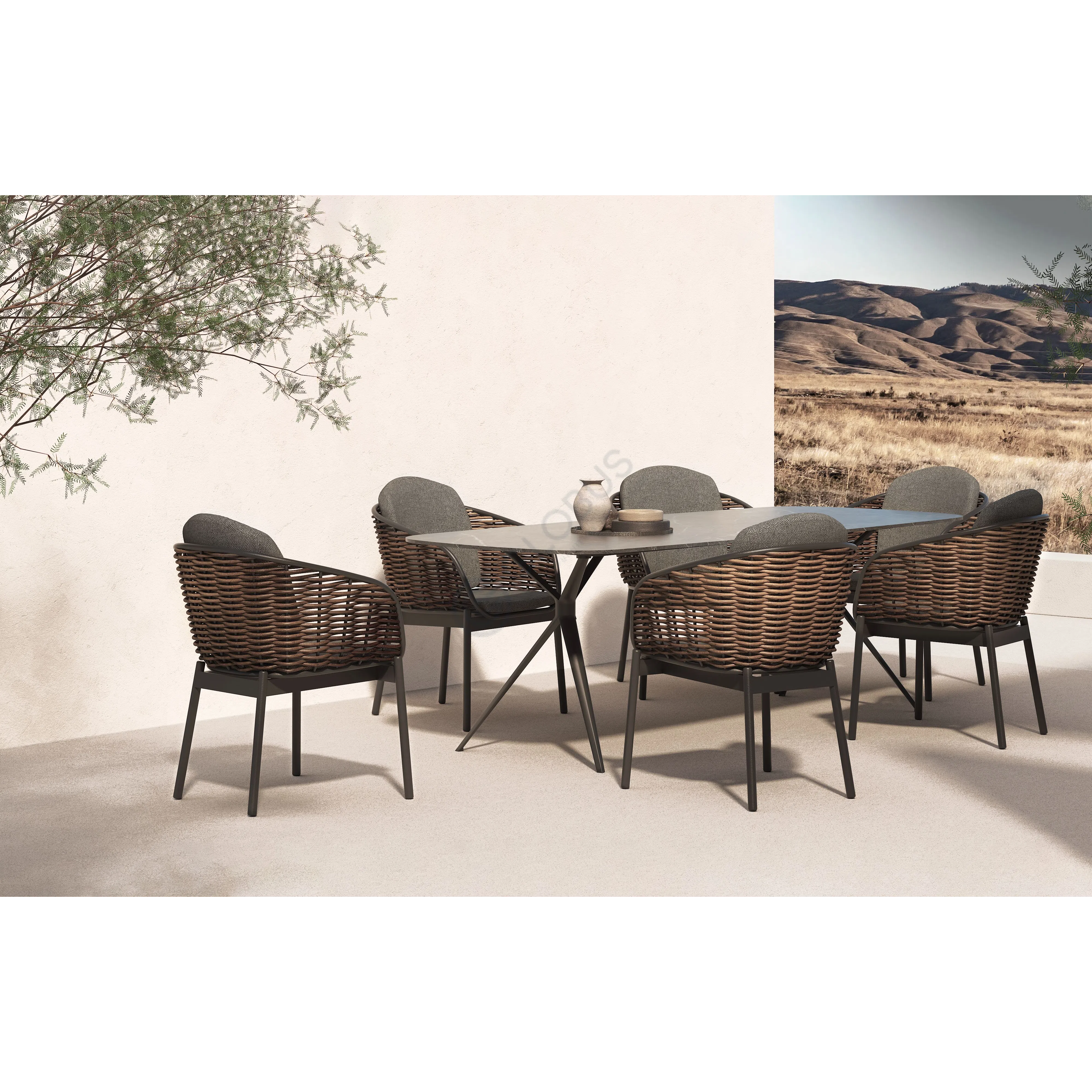 Outdoor dining table Prosperus