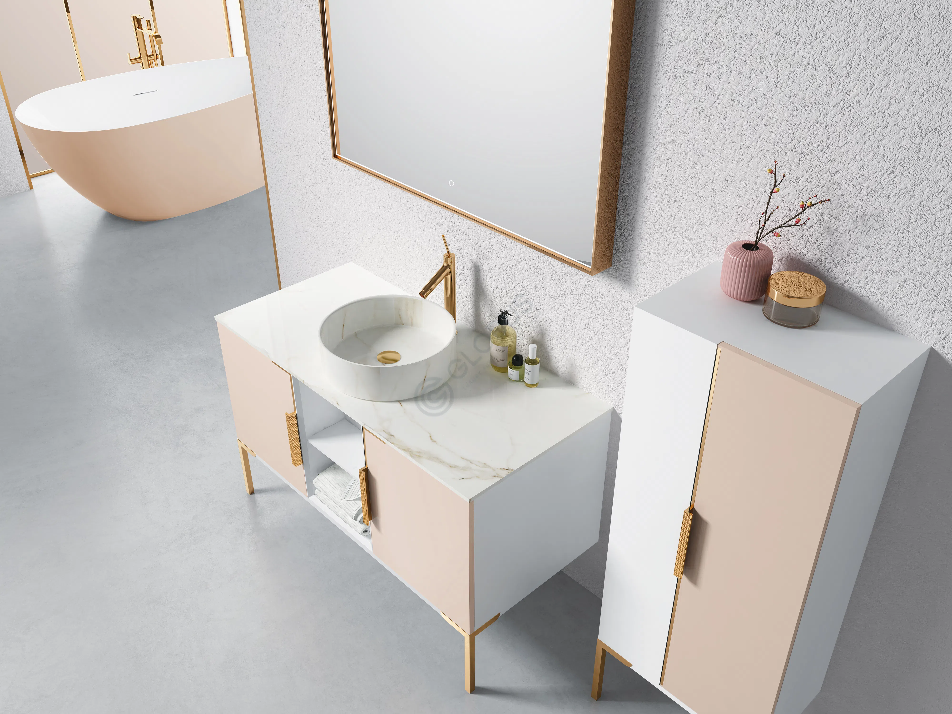 Bathroom cabinet Marcianus