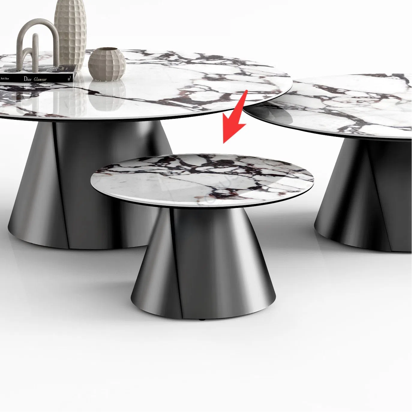 Угловой столик CATTELAN ITALIA Albert Keramik
