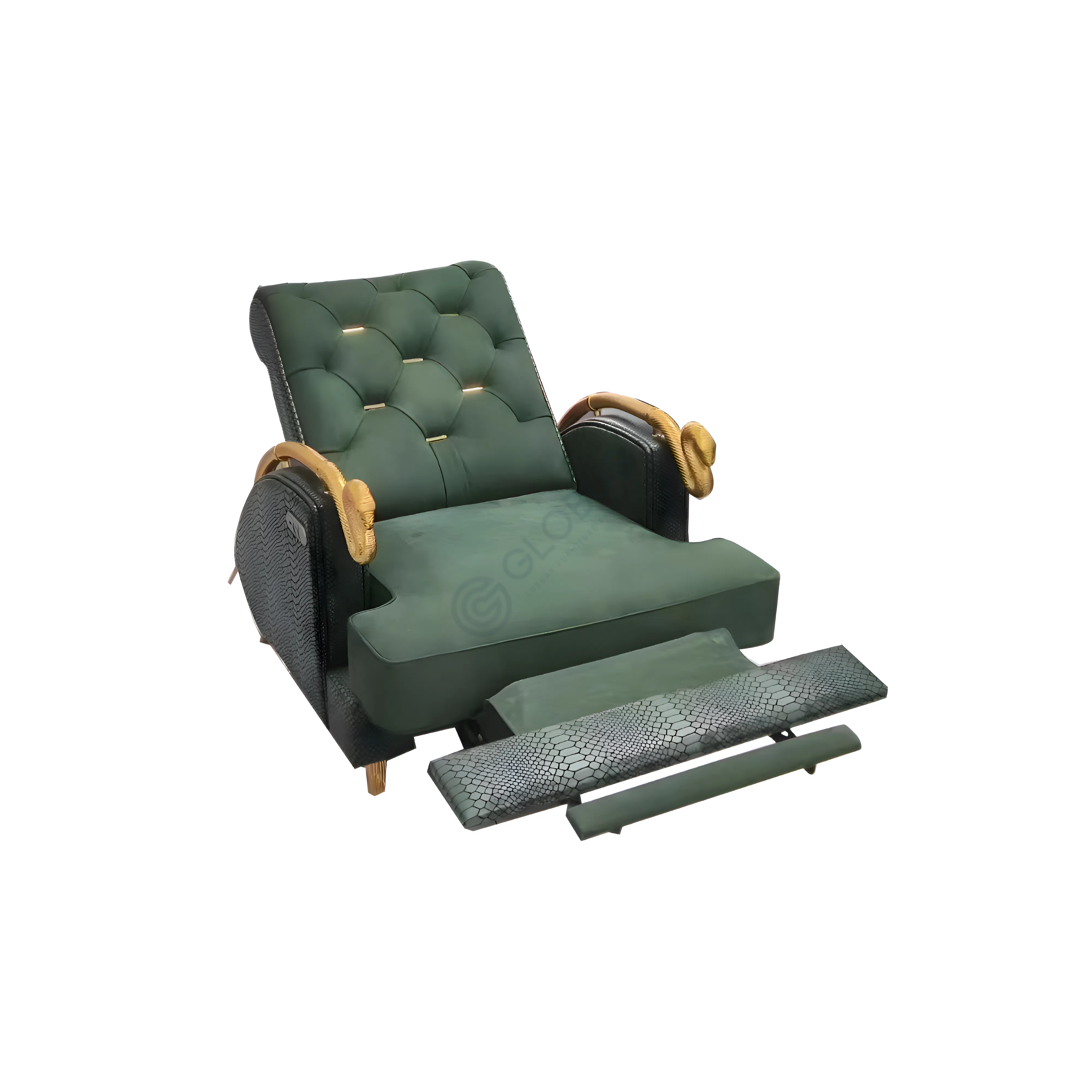 Reclining armchair ROBERTO CAVALLI Snake