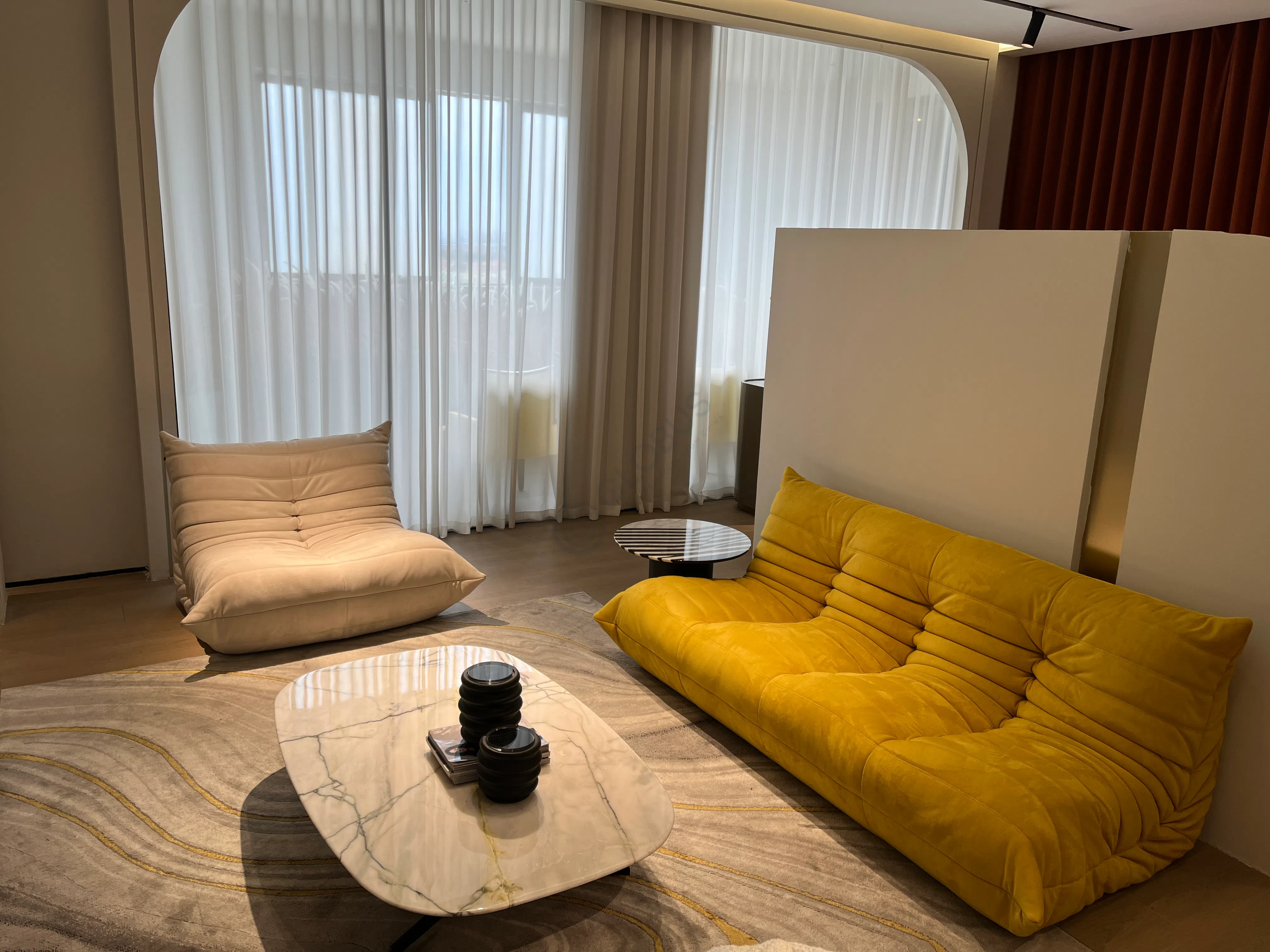 Coffee table NATUZZI ITALIA Campus