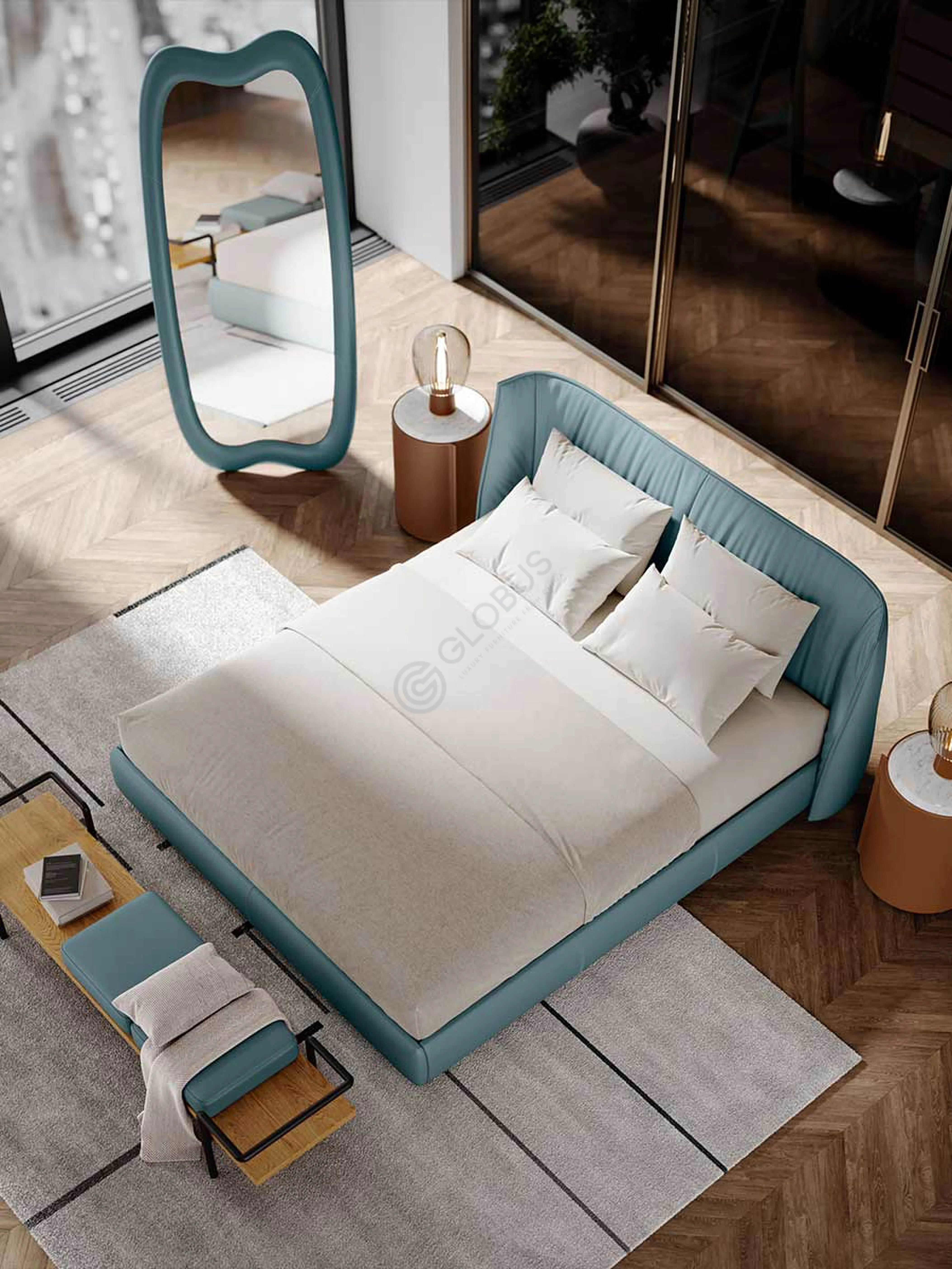 Bed POLTRONA FRAU Archibald