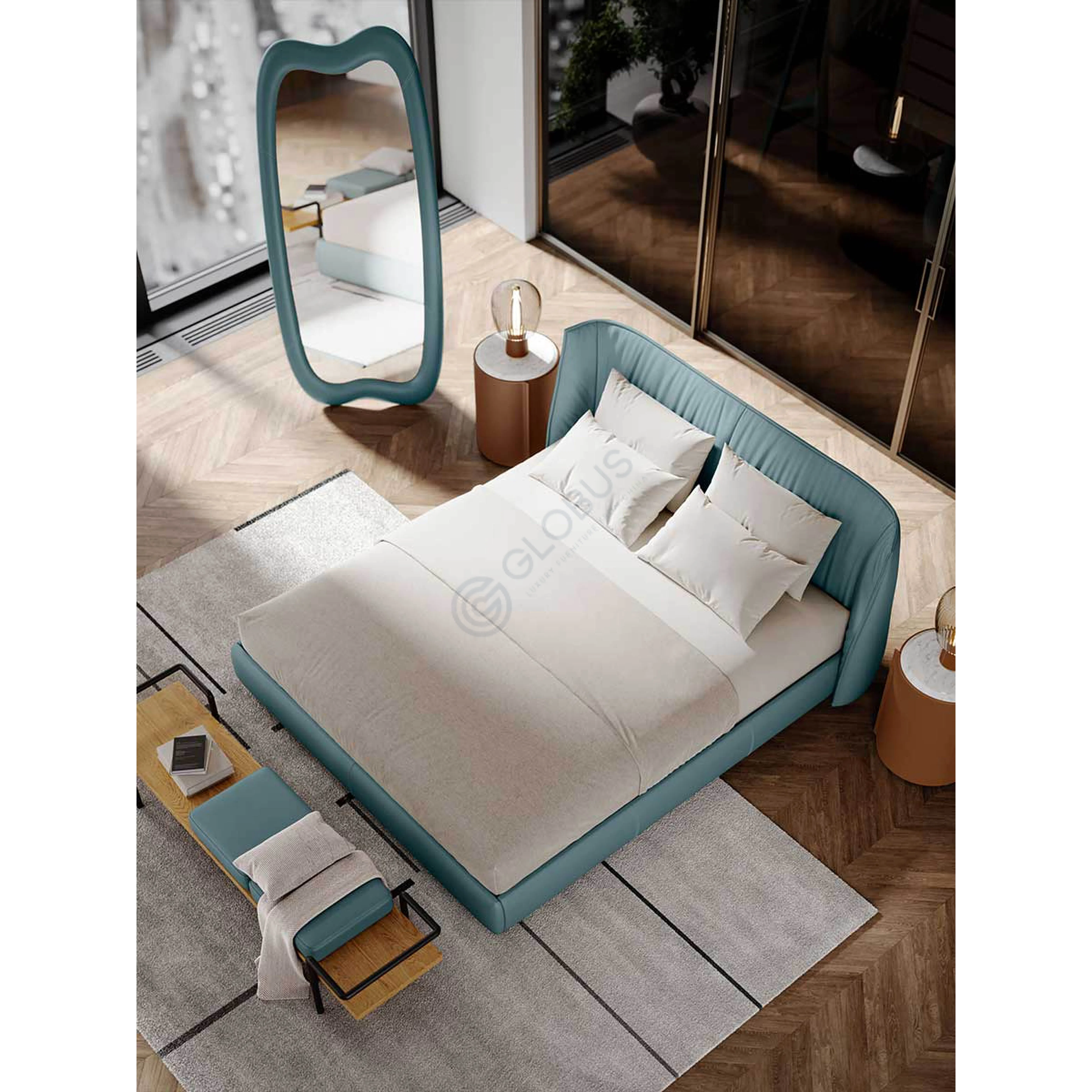 Кровать POLTRONA FRAU Archibald