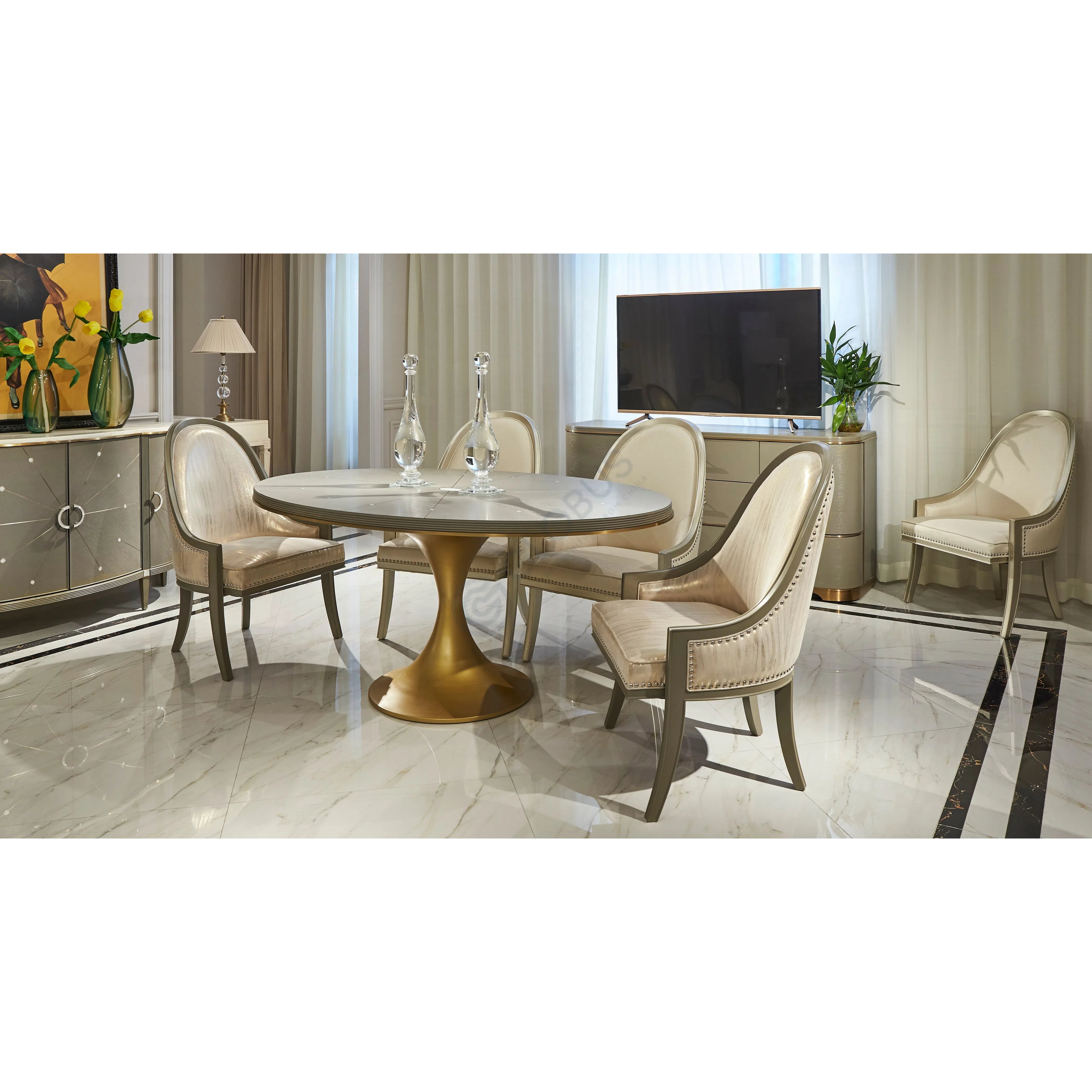 Dining table CARACOLE Semper 72 Oval