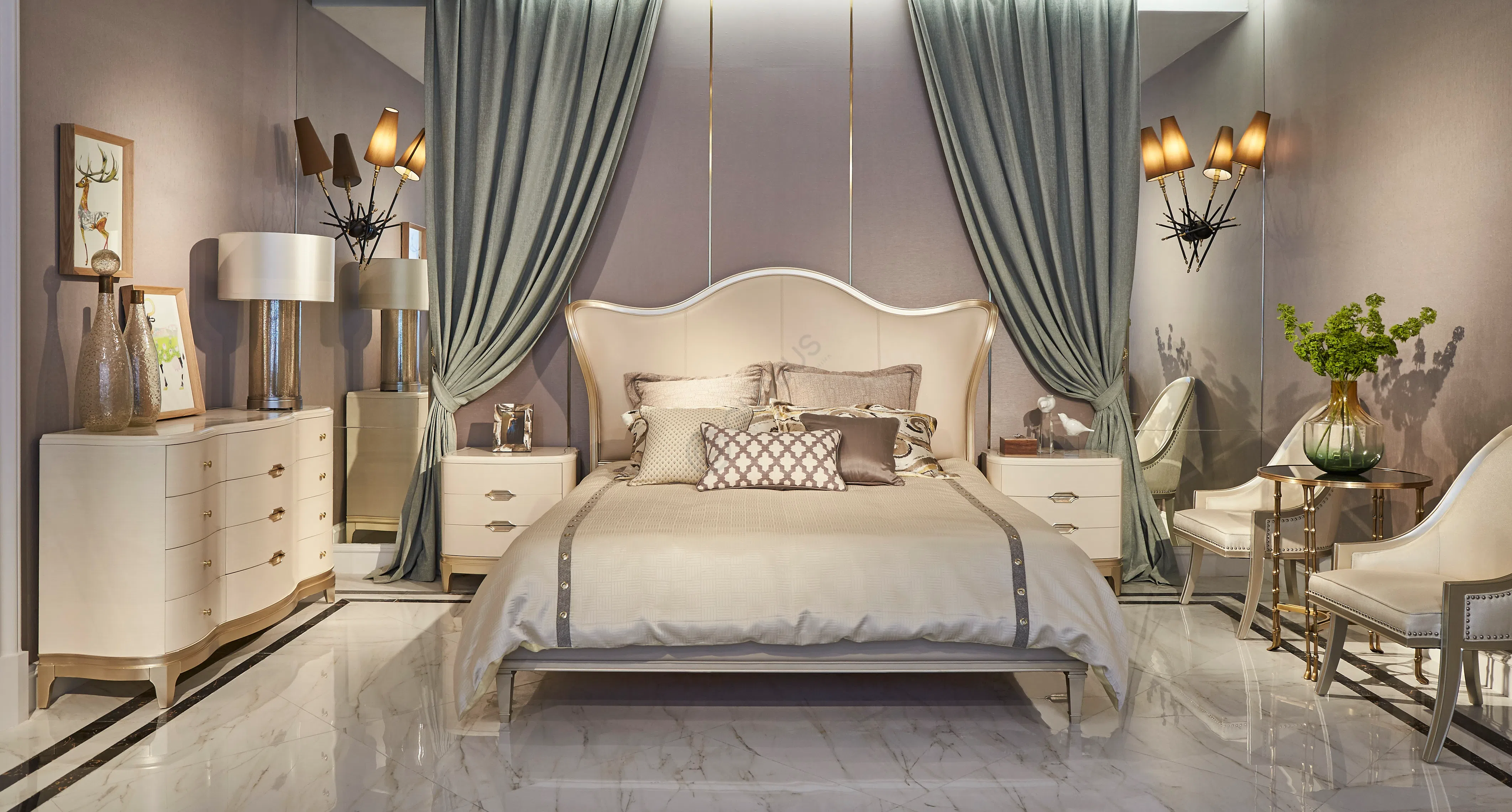 Bed CARACOLE Bedtime Beauty