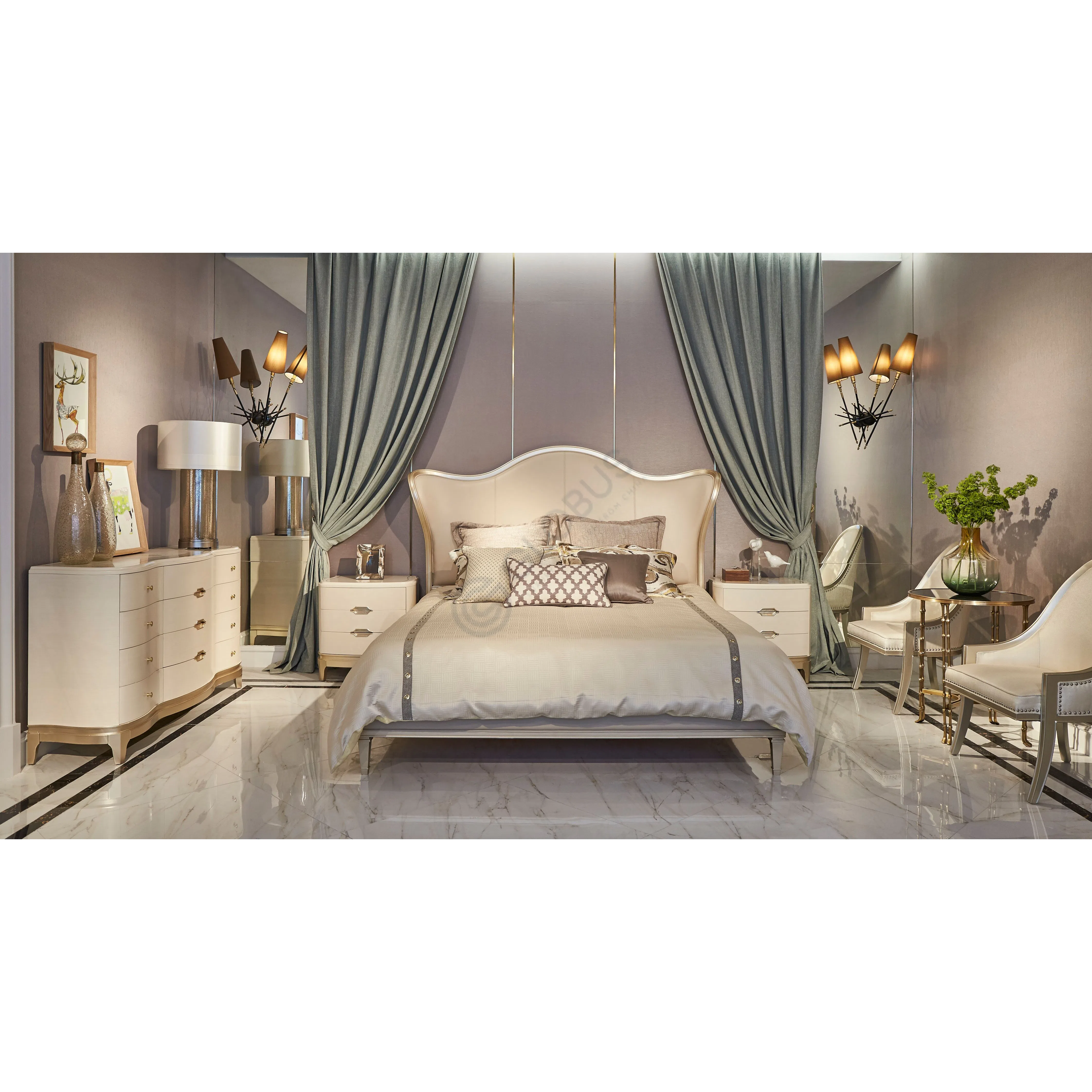 Bed CARACOLE Bedtime Beauty