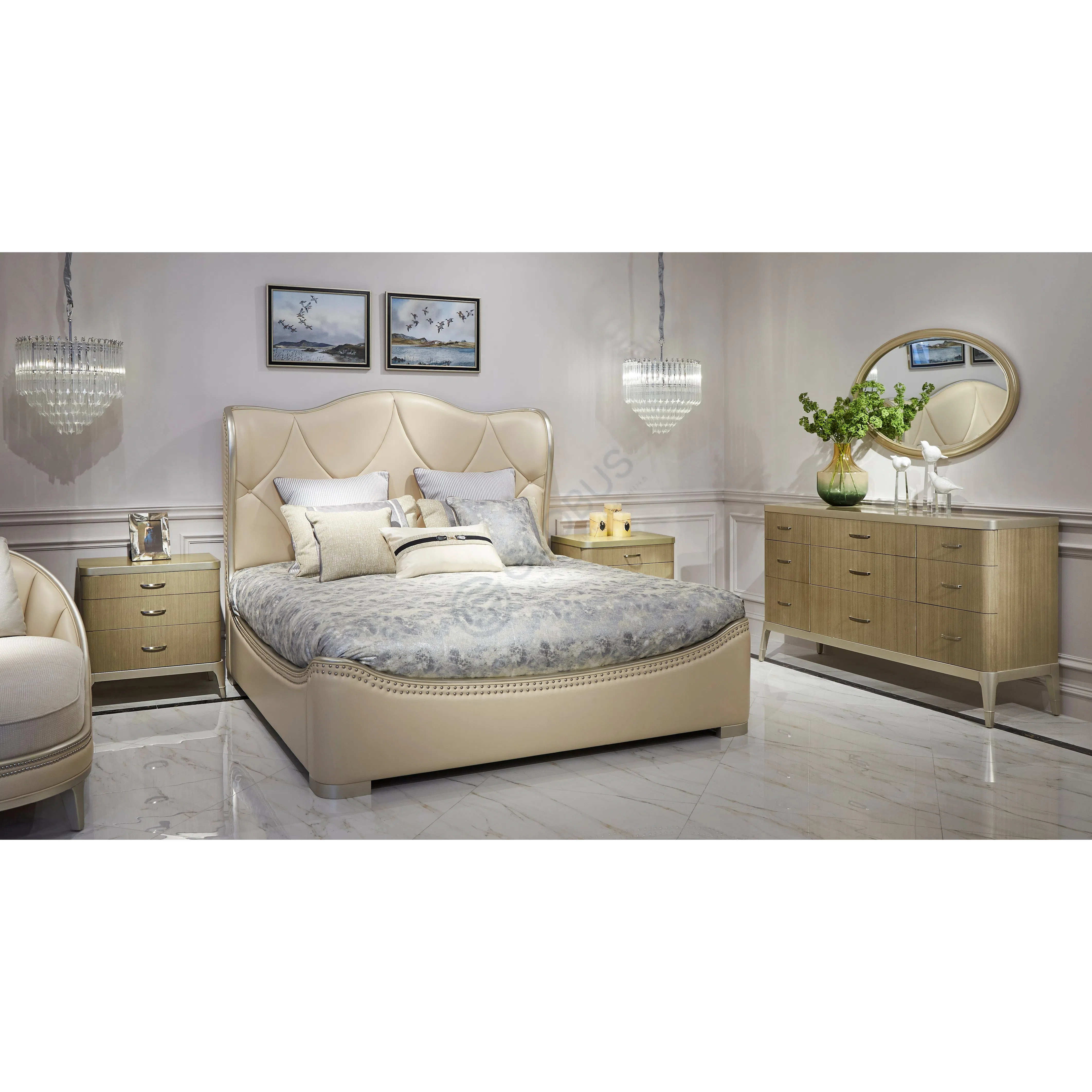 Bedside table CARACOLE All Dressed Up