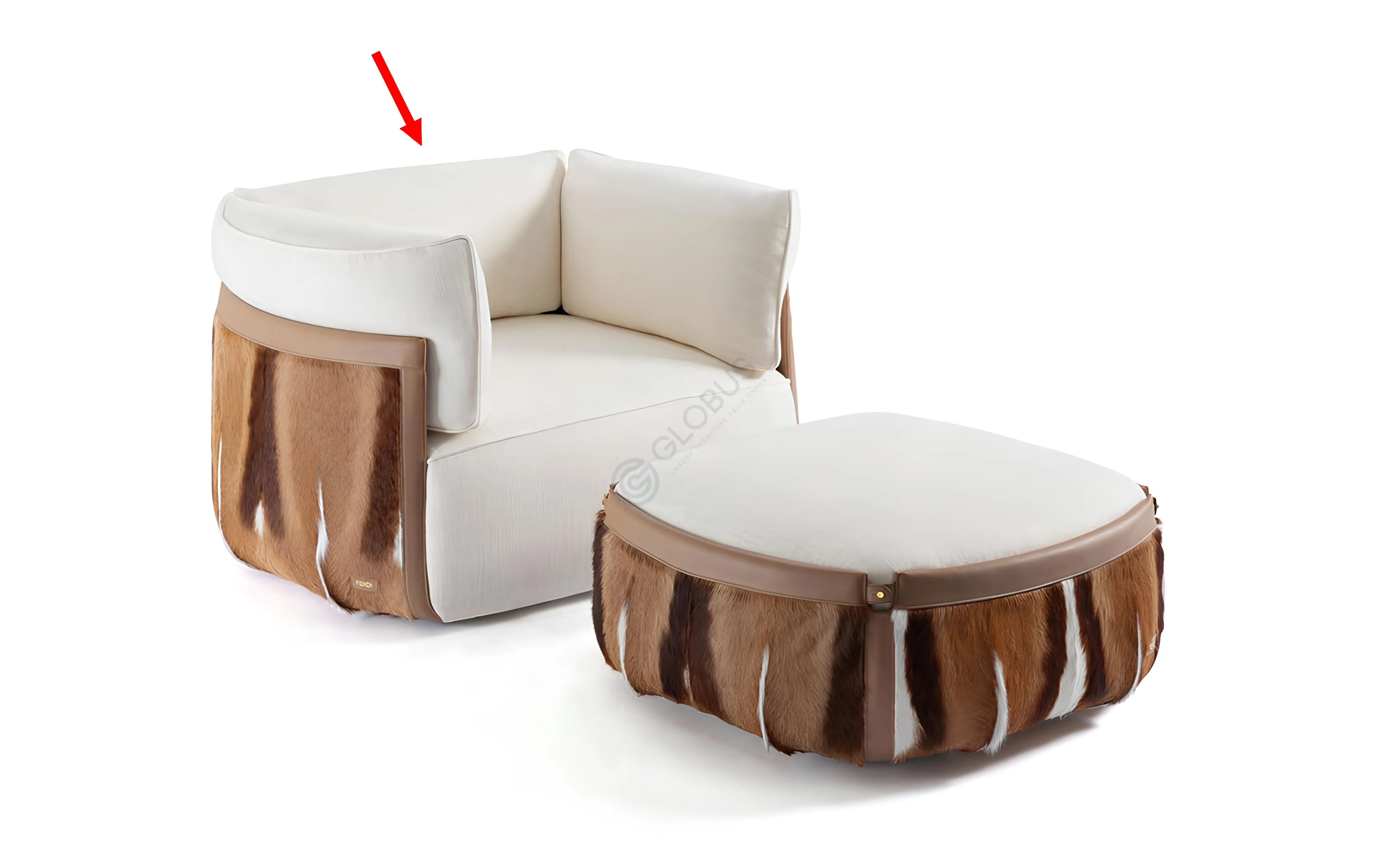 Armchair FENDI Peekasit