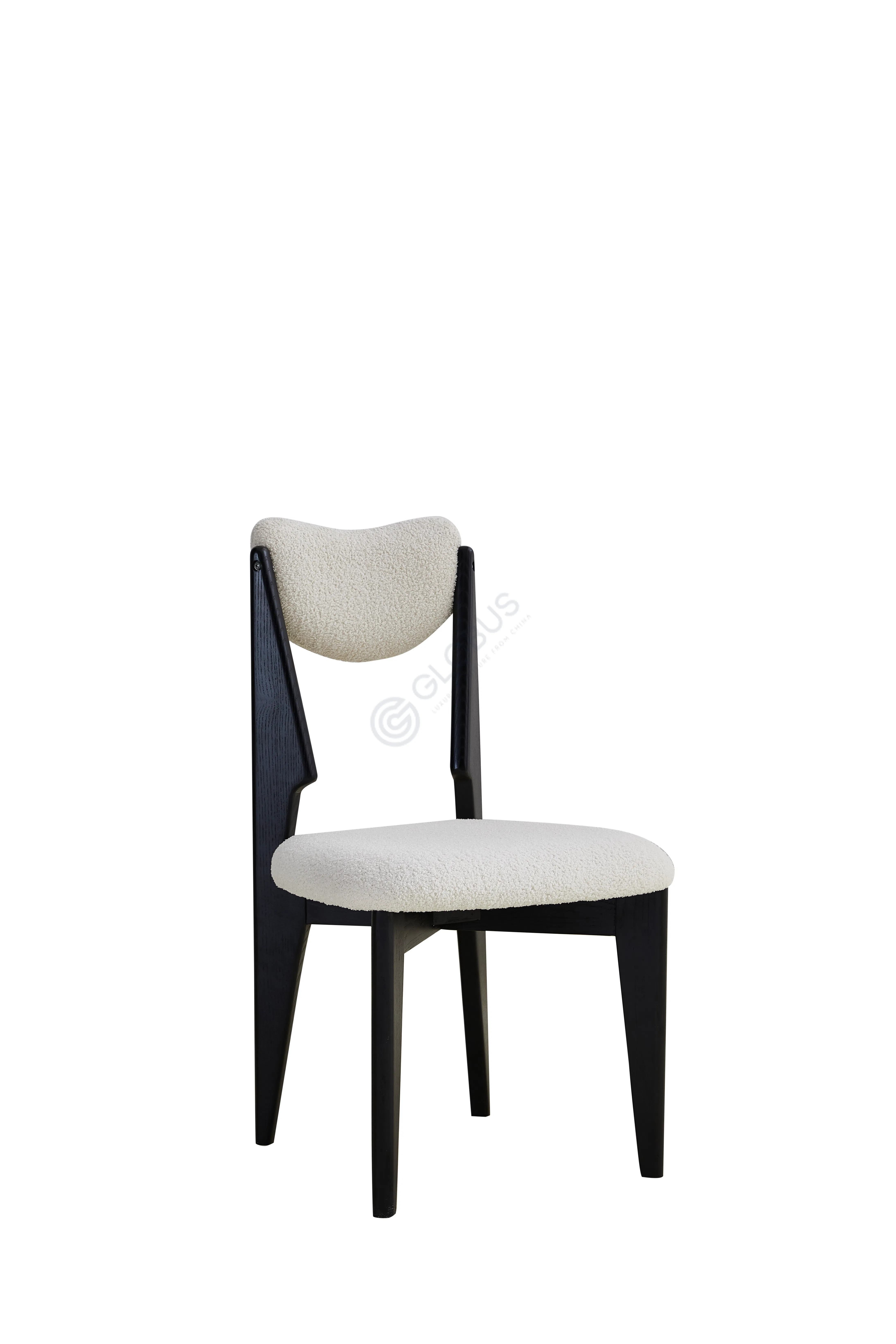 Dining chair CHAHAN Black Bean