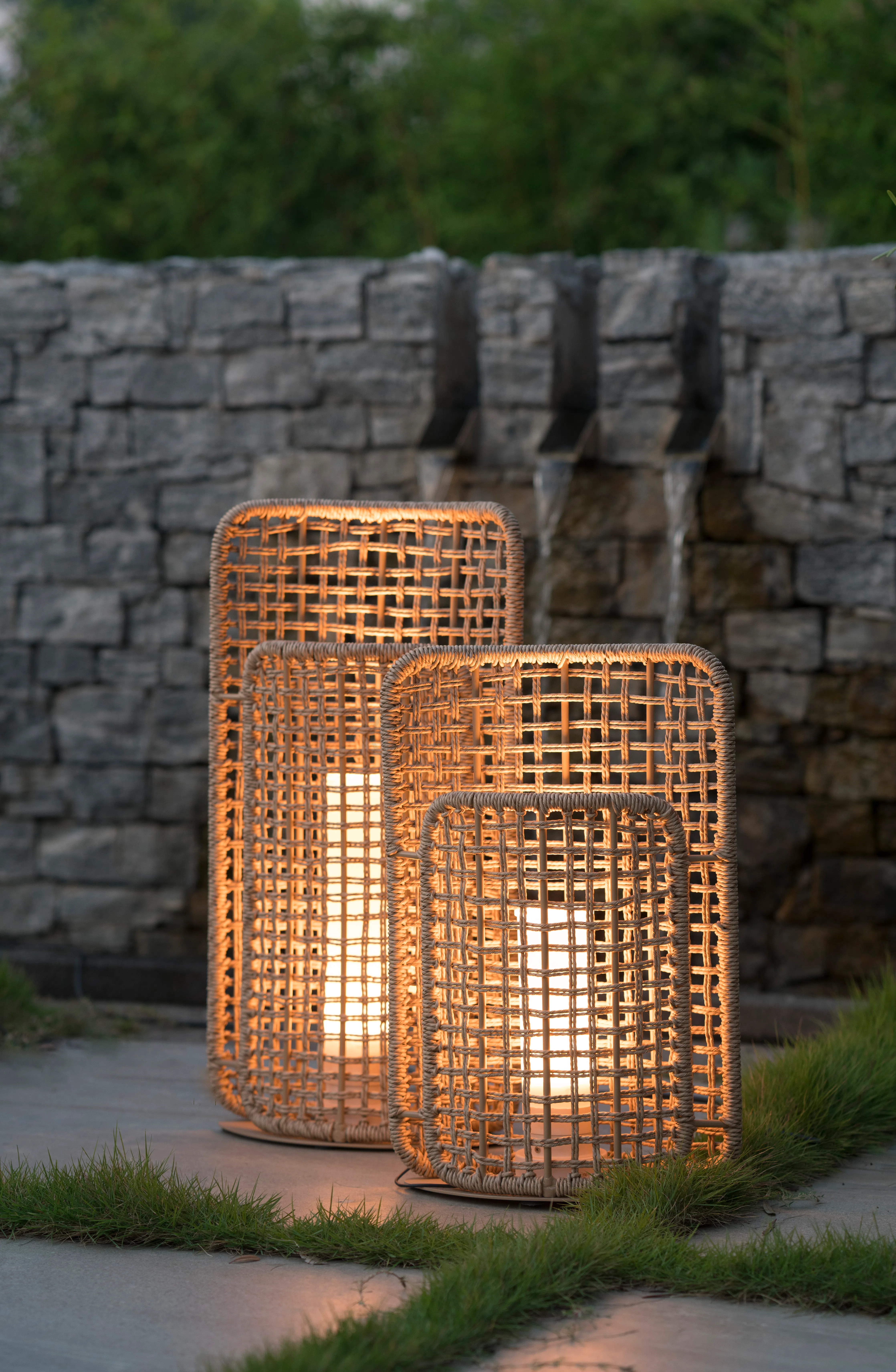 Outdoor floor lamp Luccettio