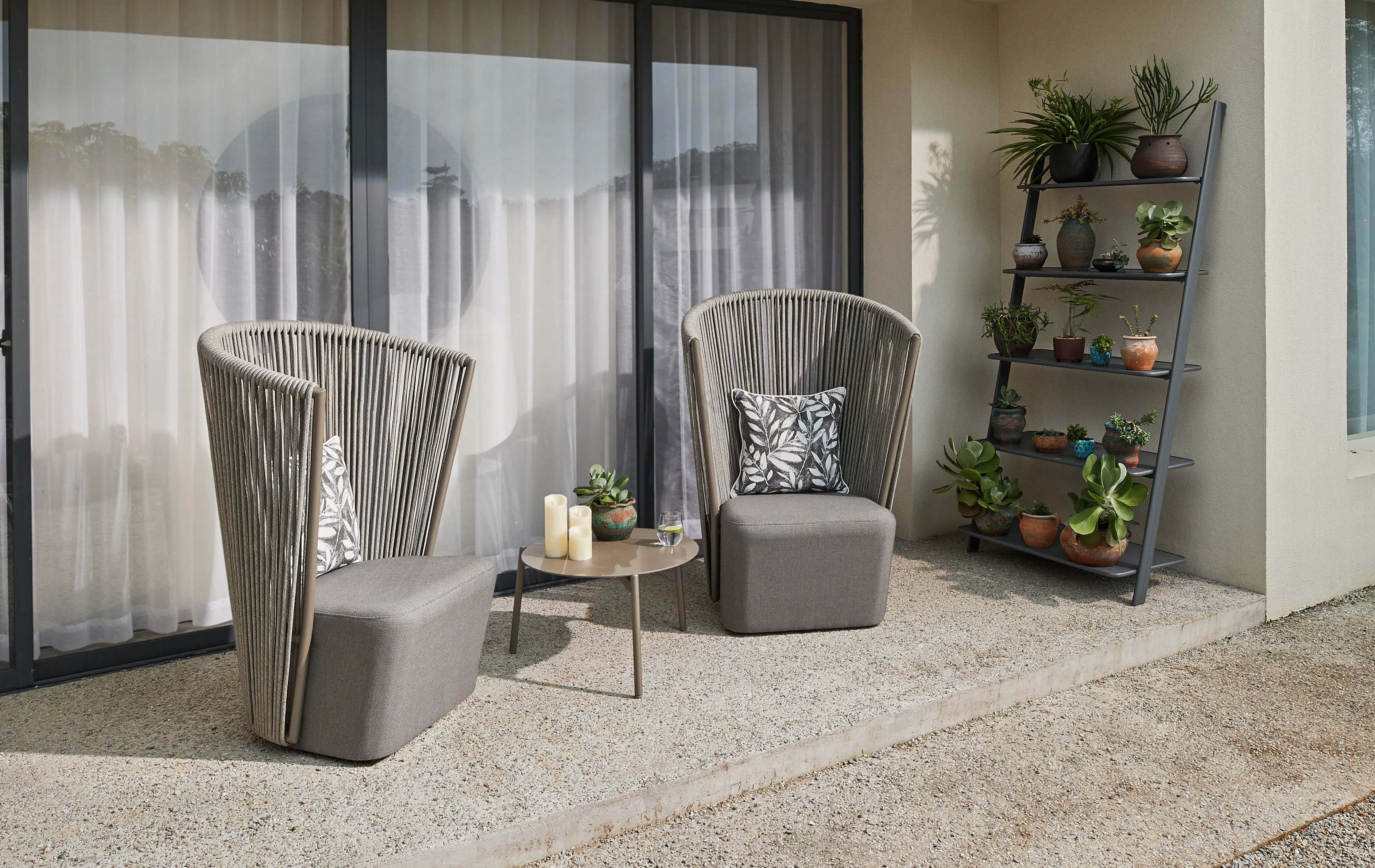 Outdoor armchair Albana
