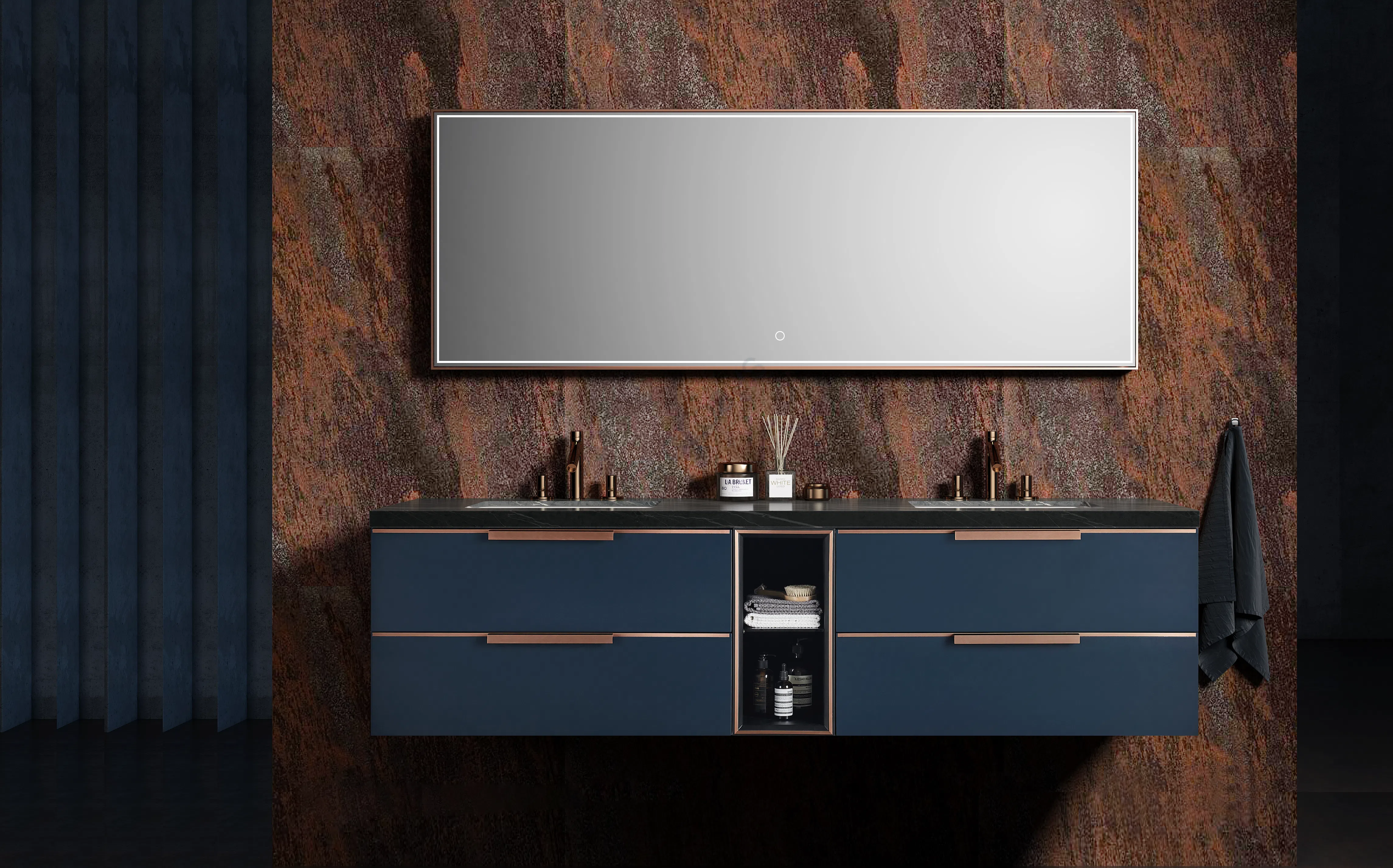 Bathroom cabinet Fagnus