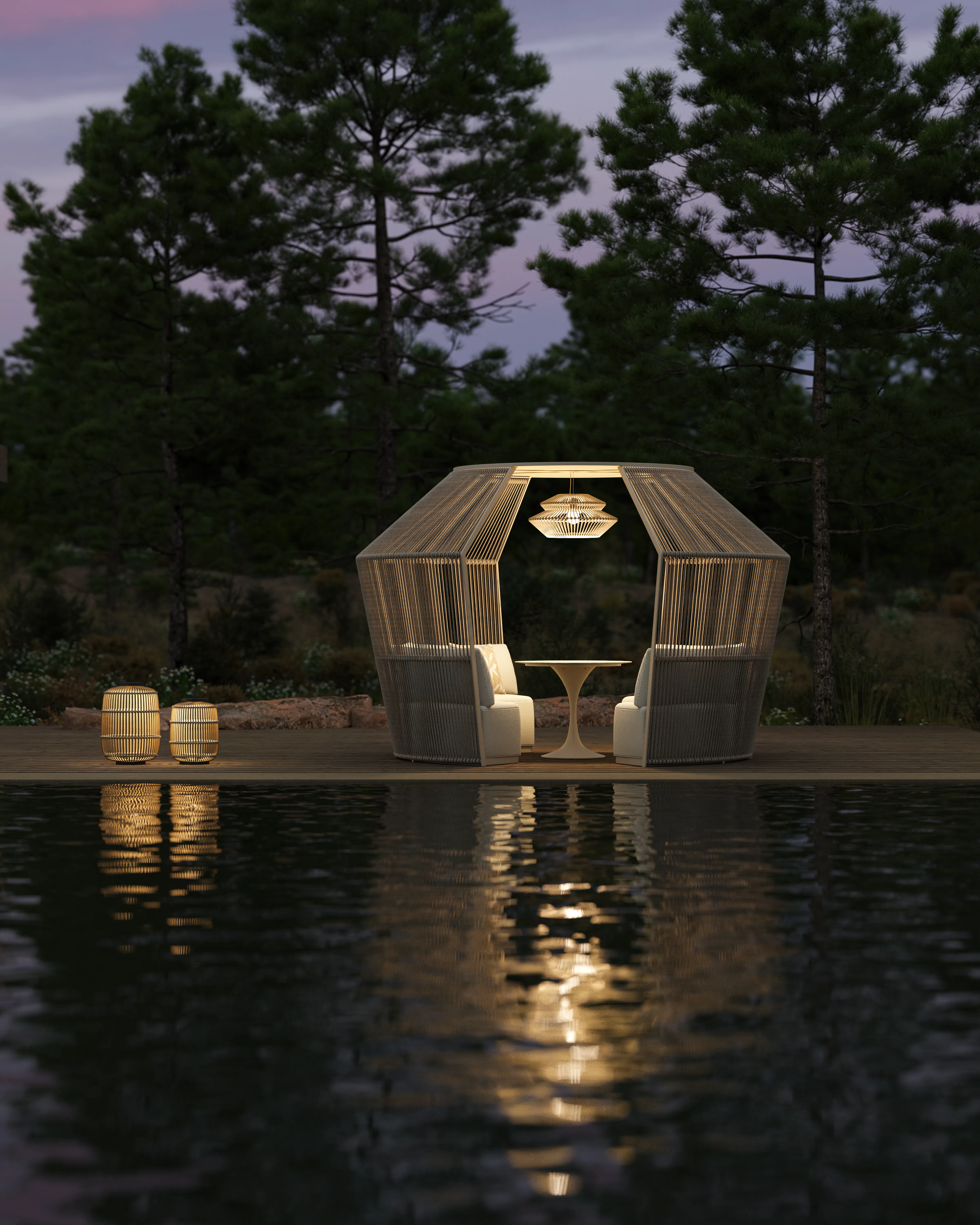 Outdoor sofa Bonpertina