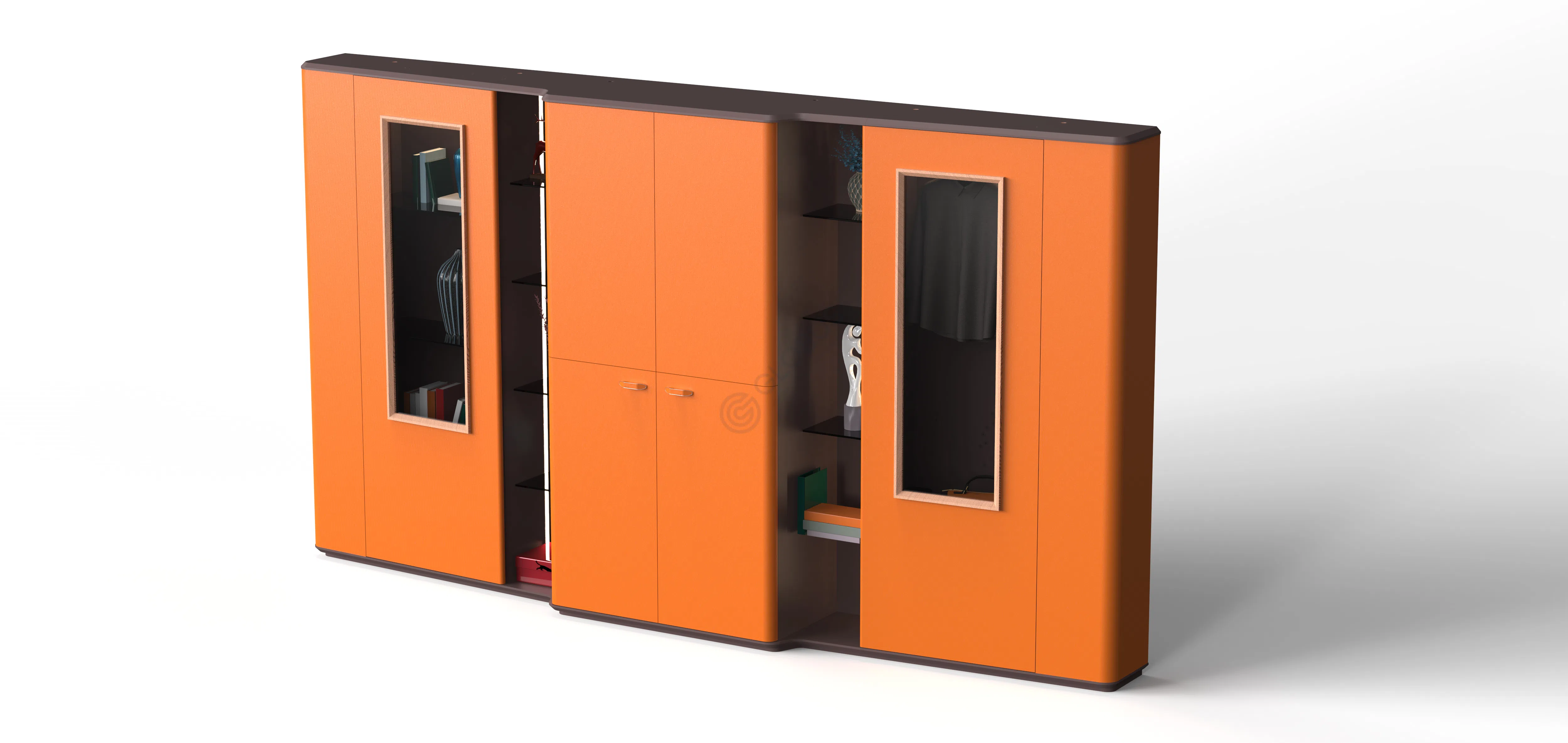 Archival office cabinet Triestino