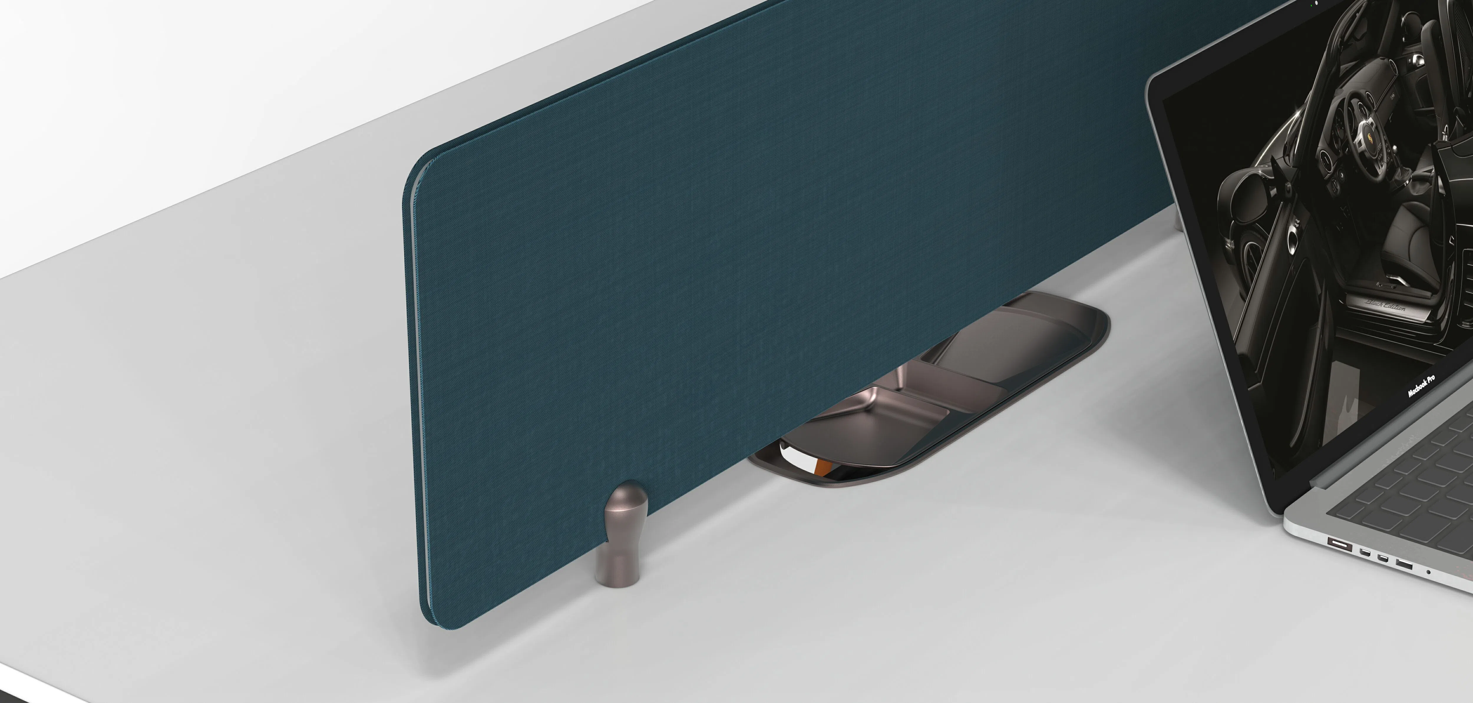 Office desk with partitions Meridies