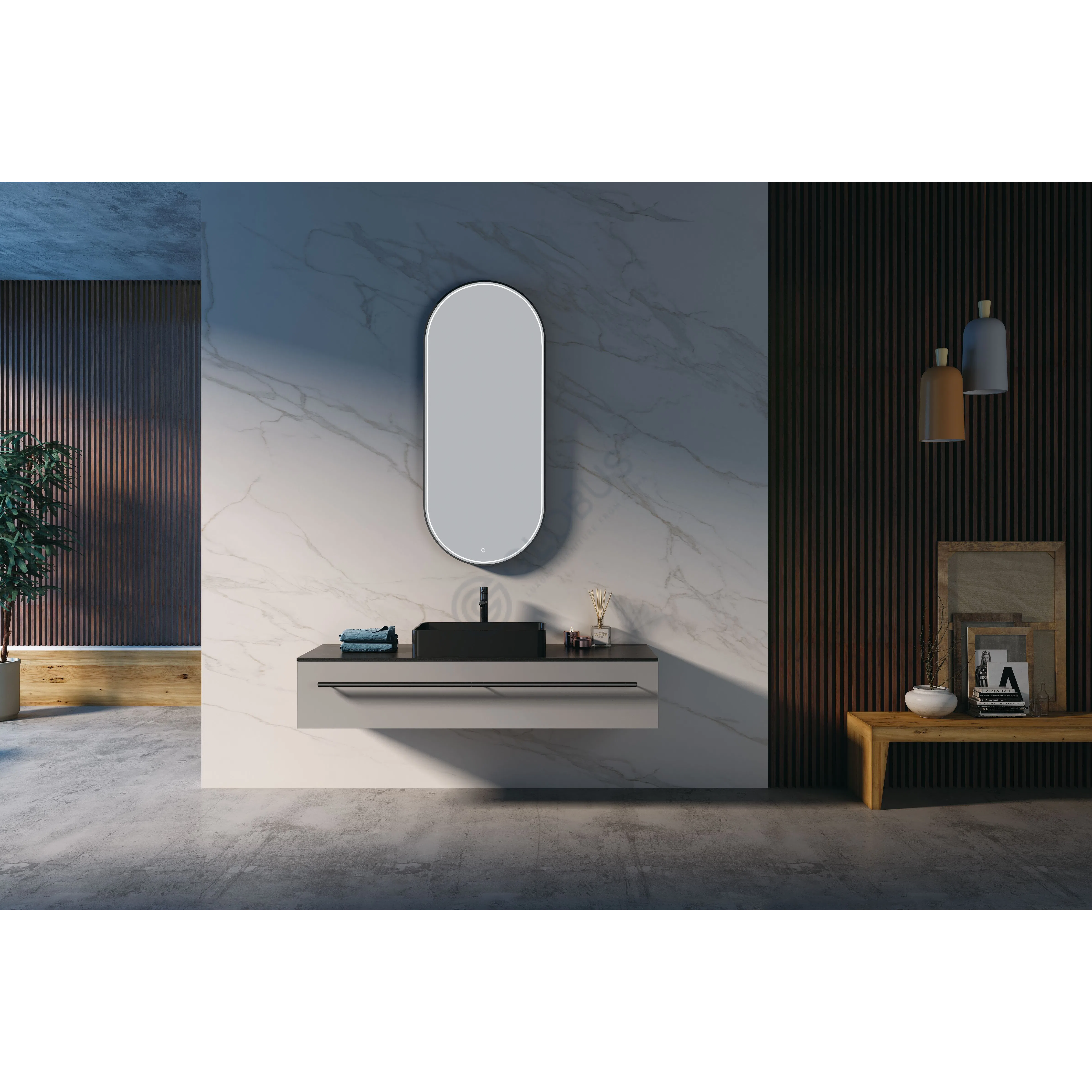 Bathroom cabinet Marellius