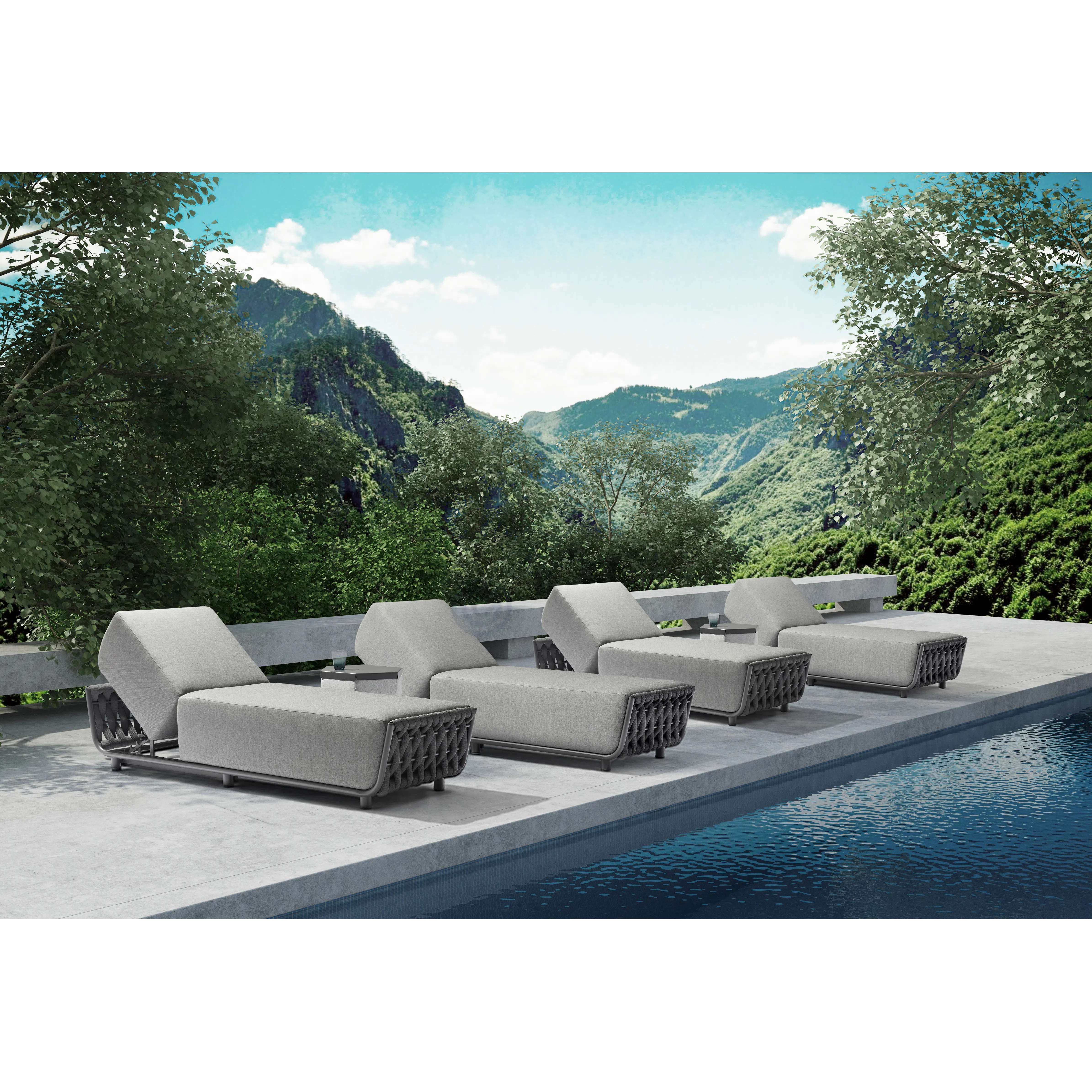 Шезлонг COUTURE JARDIN