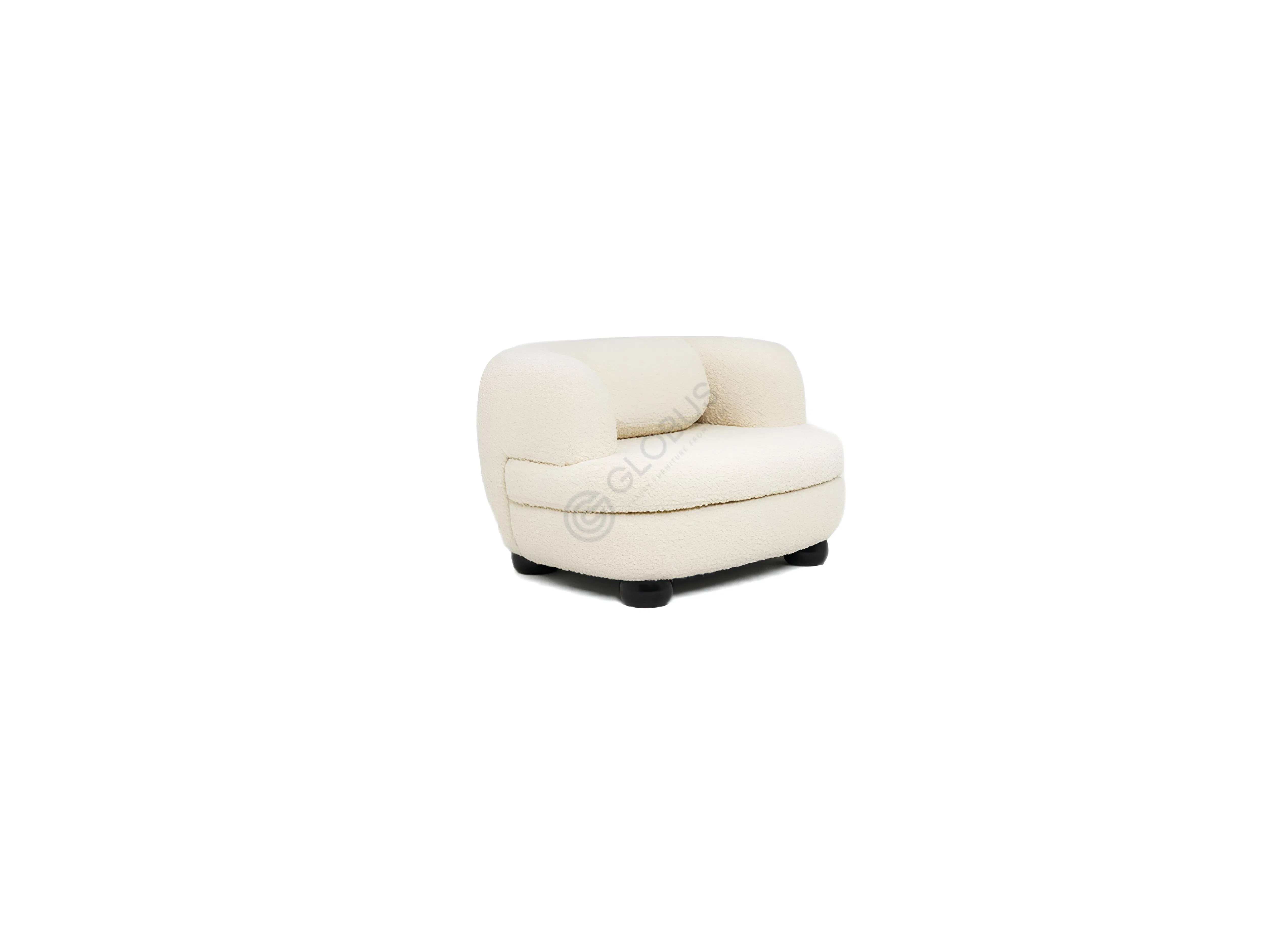 Armchair PIERRE AUGUSTIN ROSE Vendome