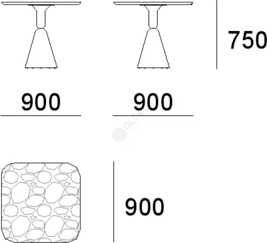 Dining table SANCAL Pion