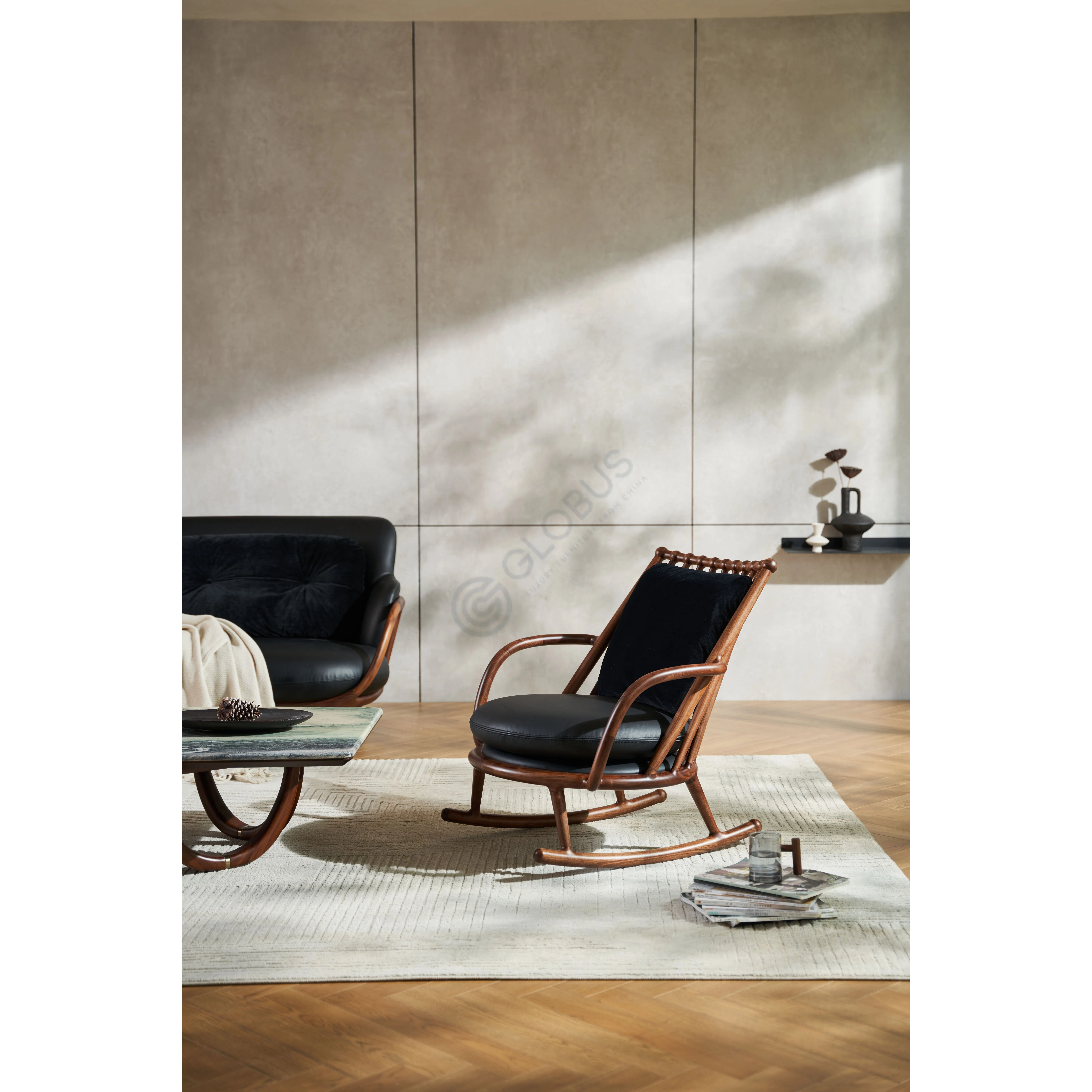 Rocking chair Yvannick