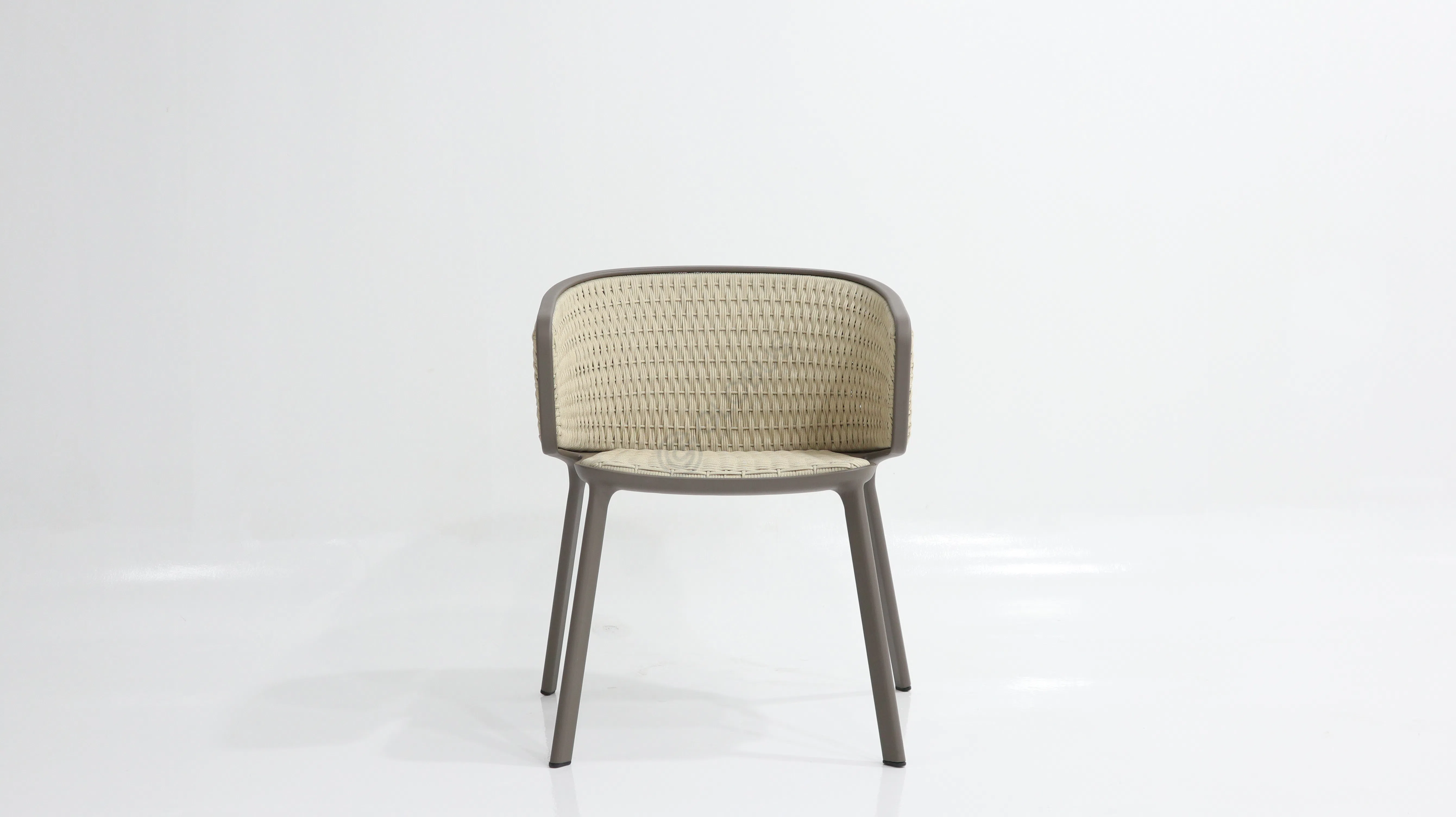 Outdoor armchair ETHIMO Pluvia Rope