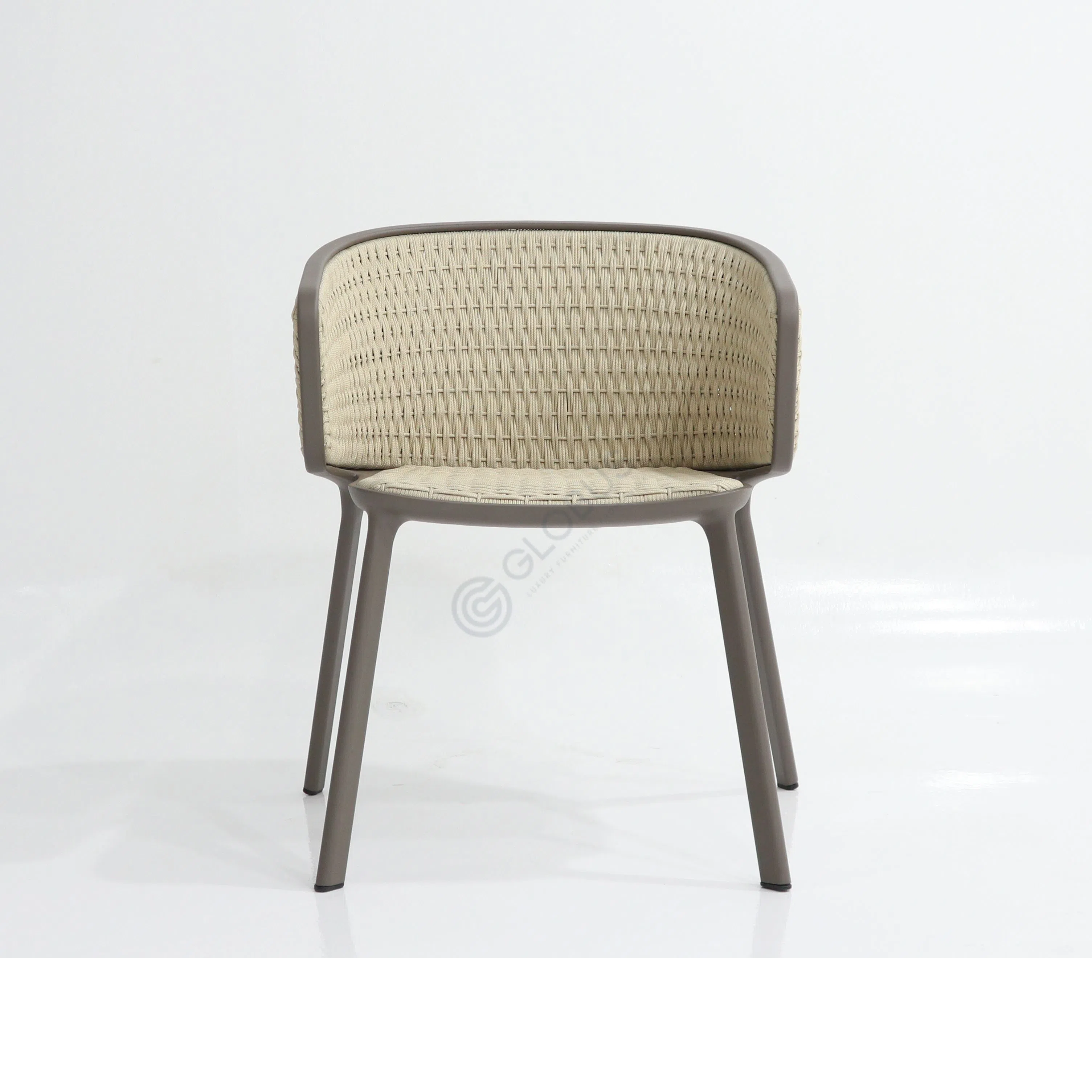 Outdoor armchair ETHIMO Pluvia Rope