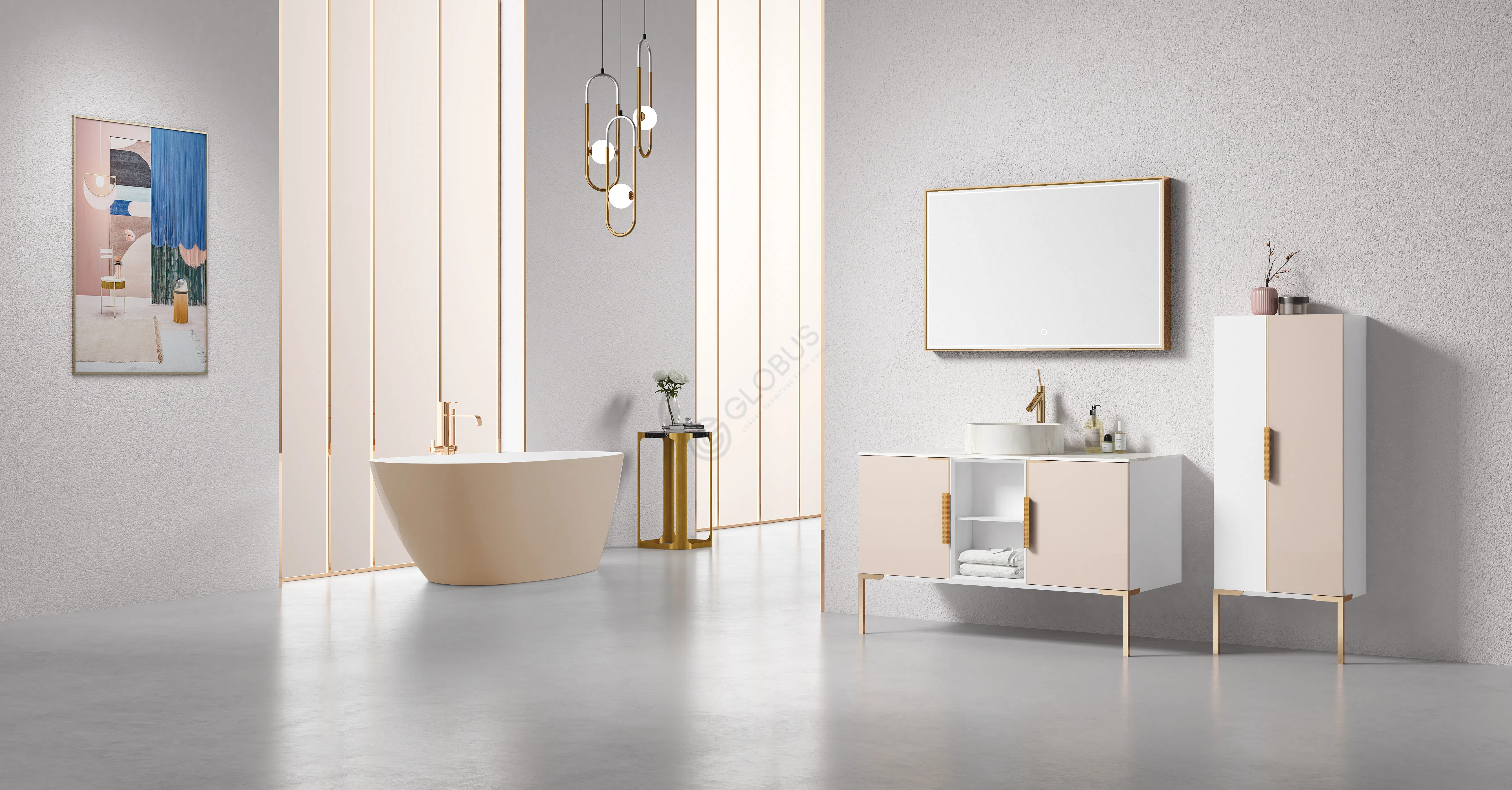 Bathroom cabinet Marcianus