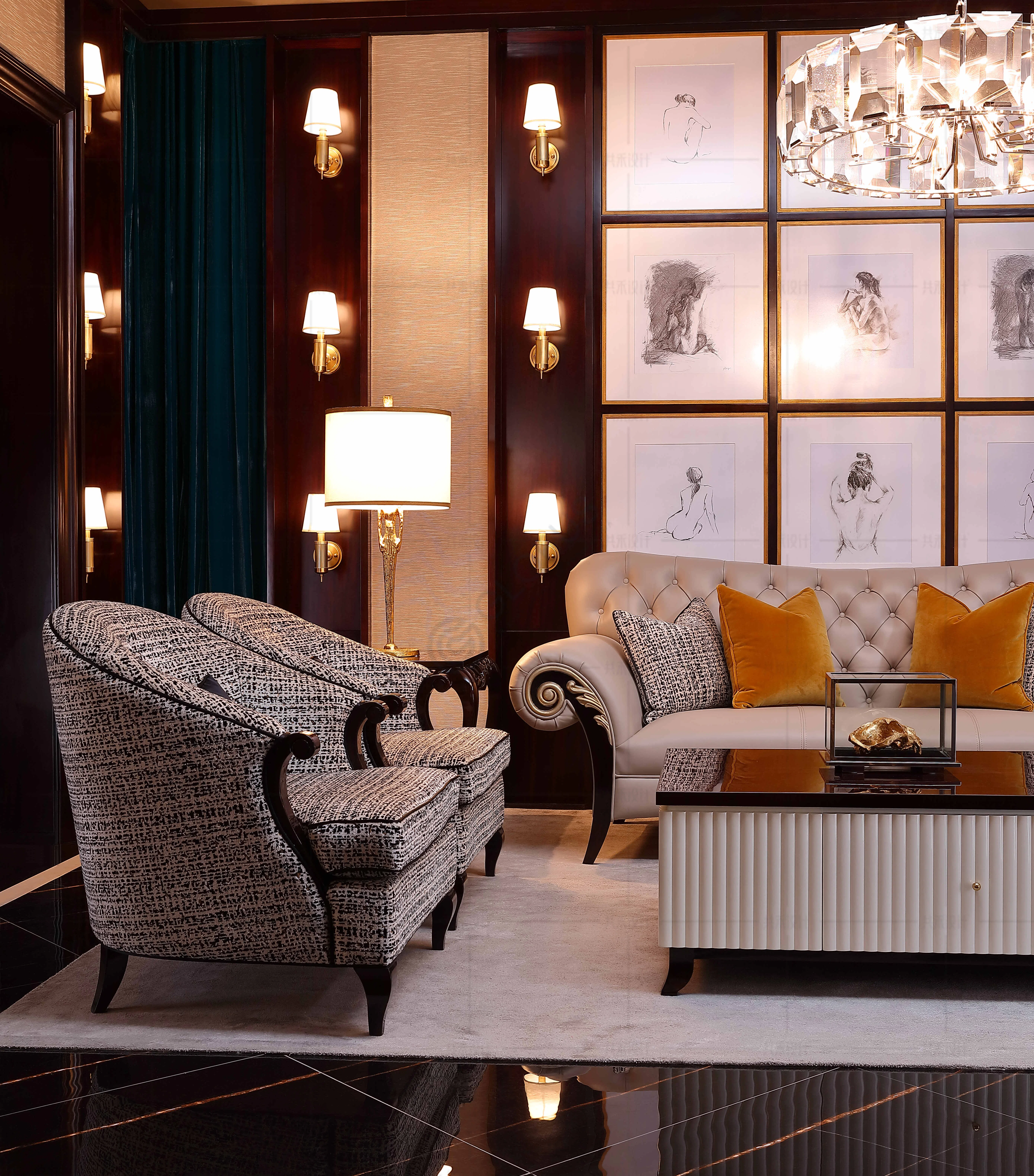 Armchair CHRISTOPHER GUY Morzine