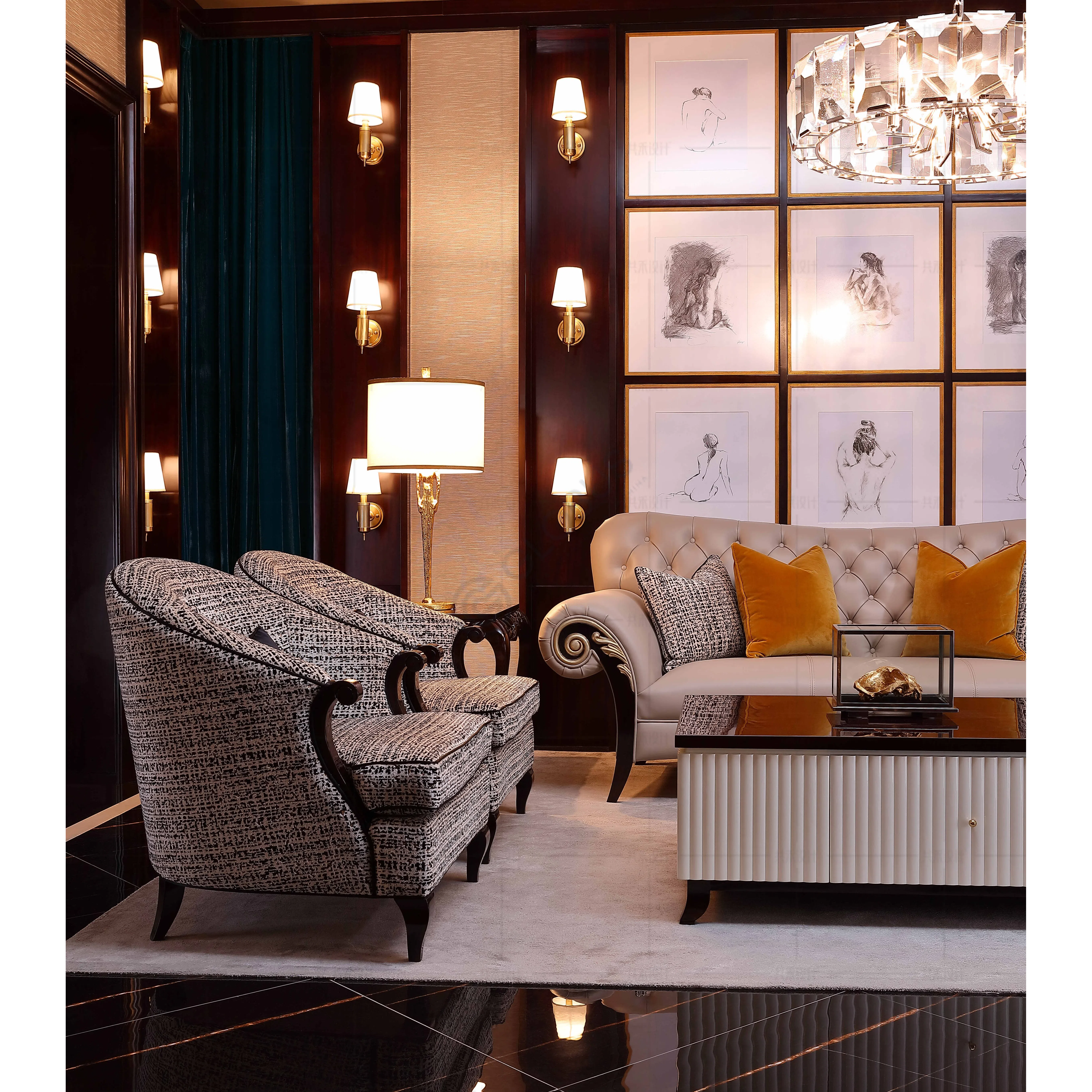 Armchair CHRISTOPHER GUY Morzine