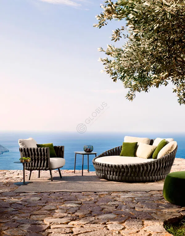 Outdoor armchair TRIBU Tosca