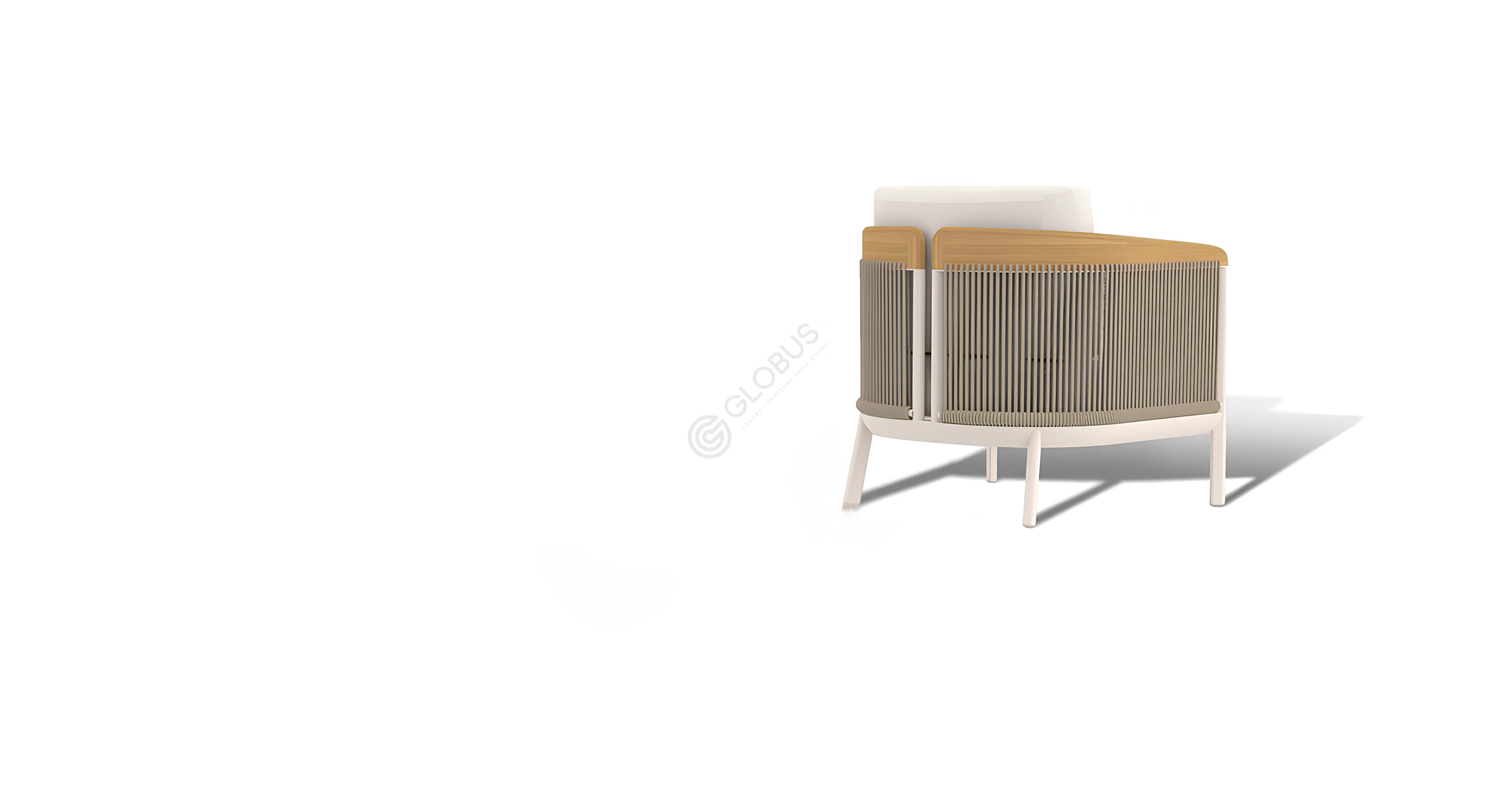 Outdoor armchair Ewan