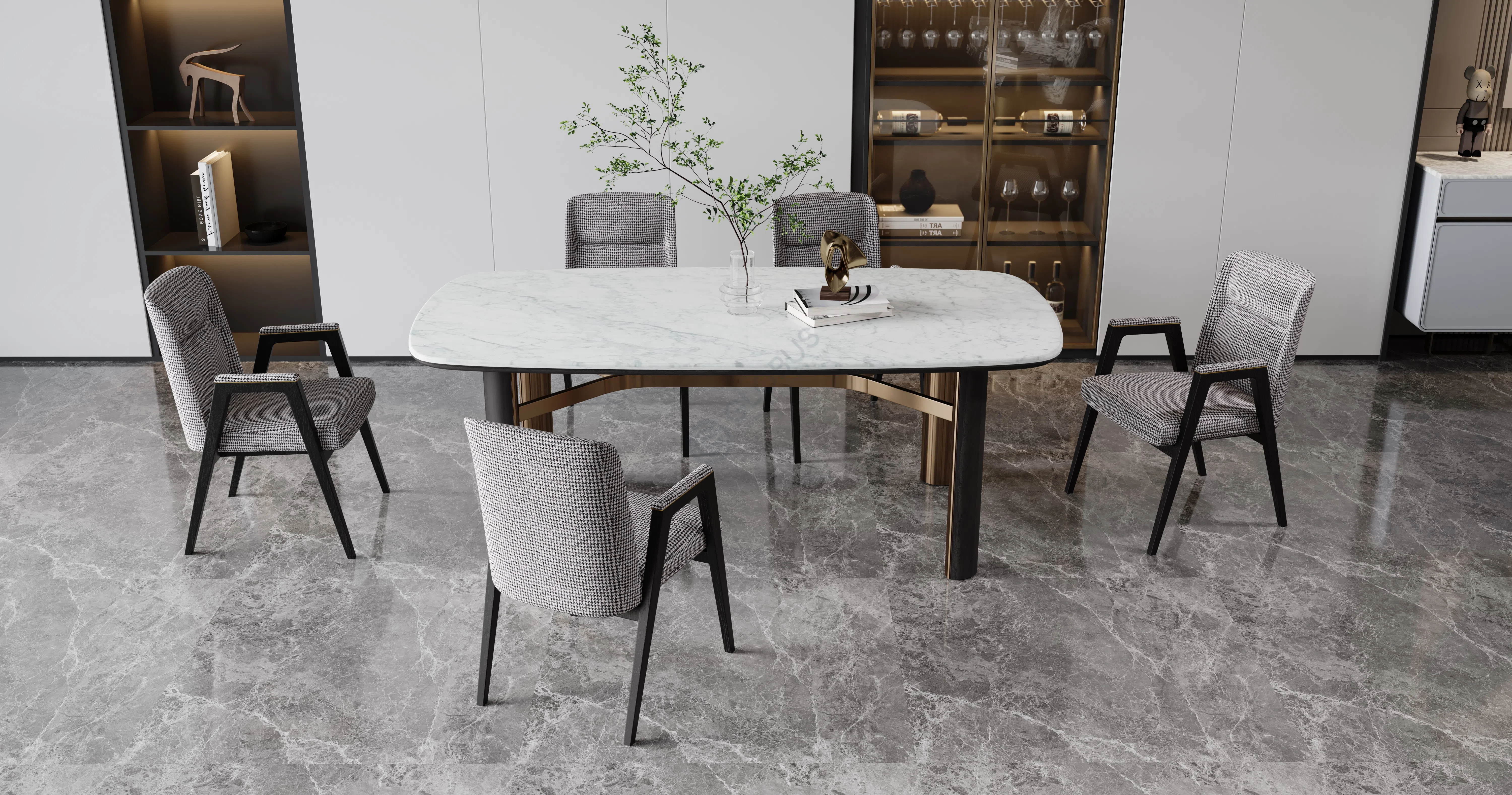 Dining table MINOTTI Dan