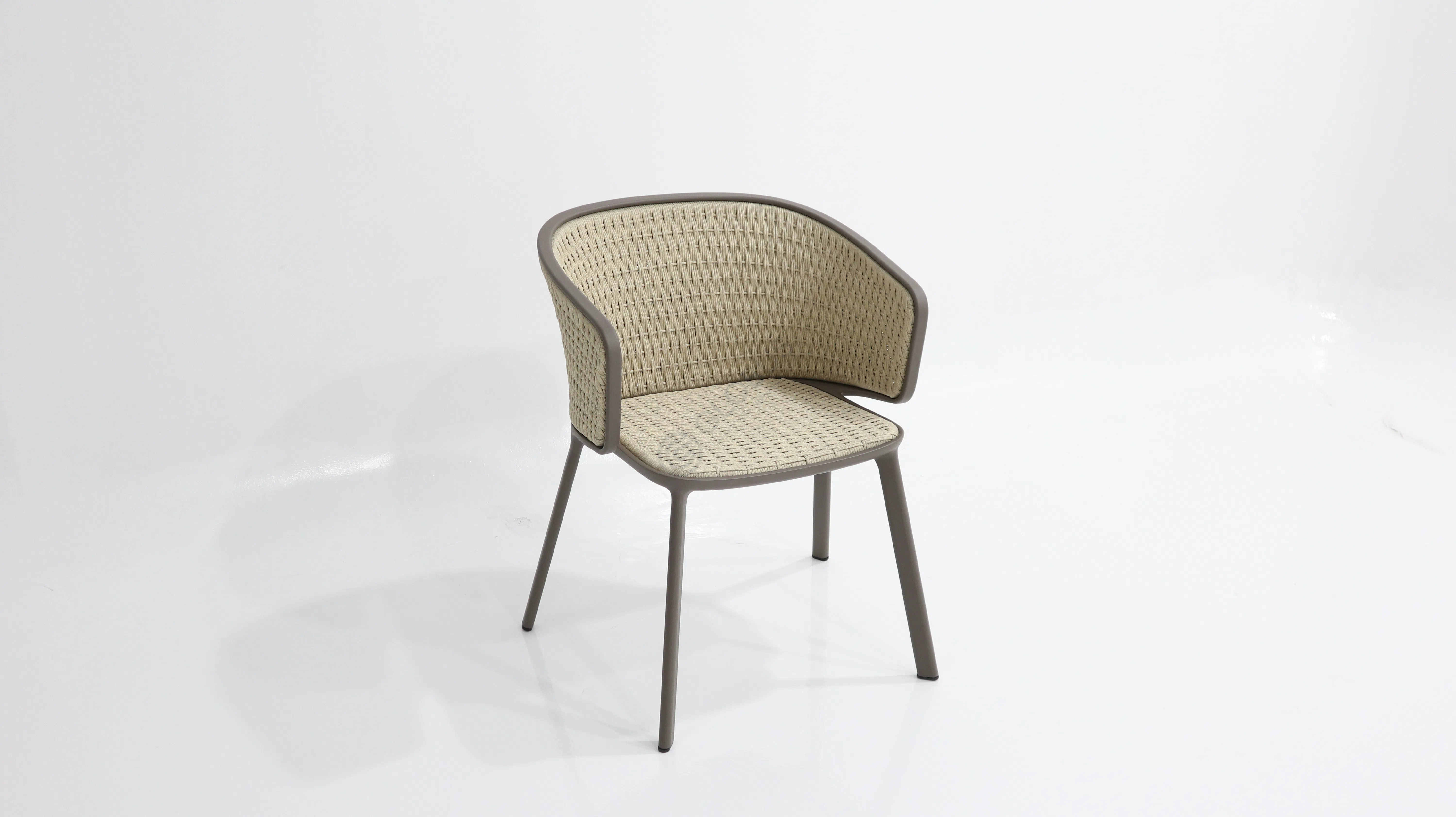 Outdoor armchair ETHIMO Pluvia Rope