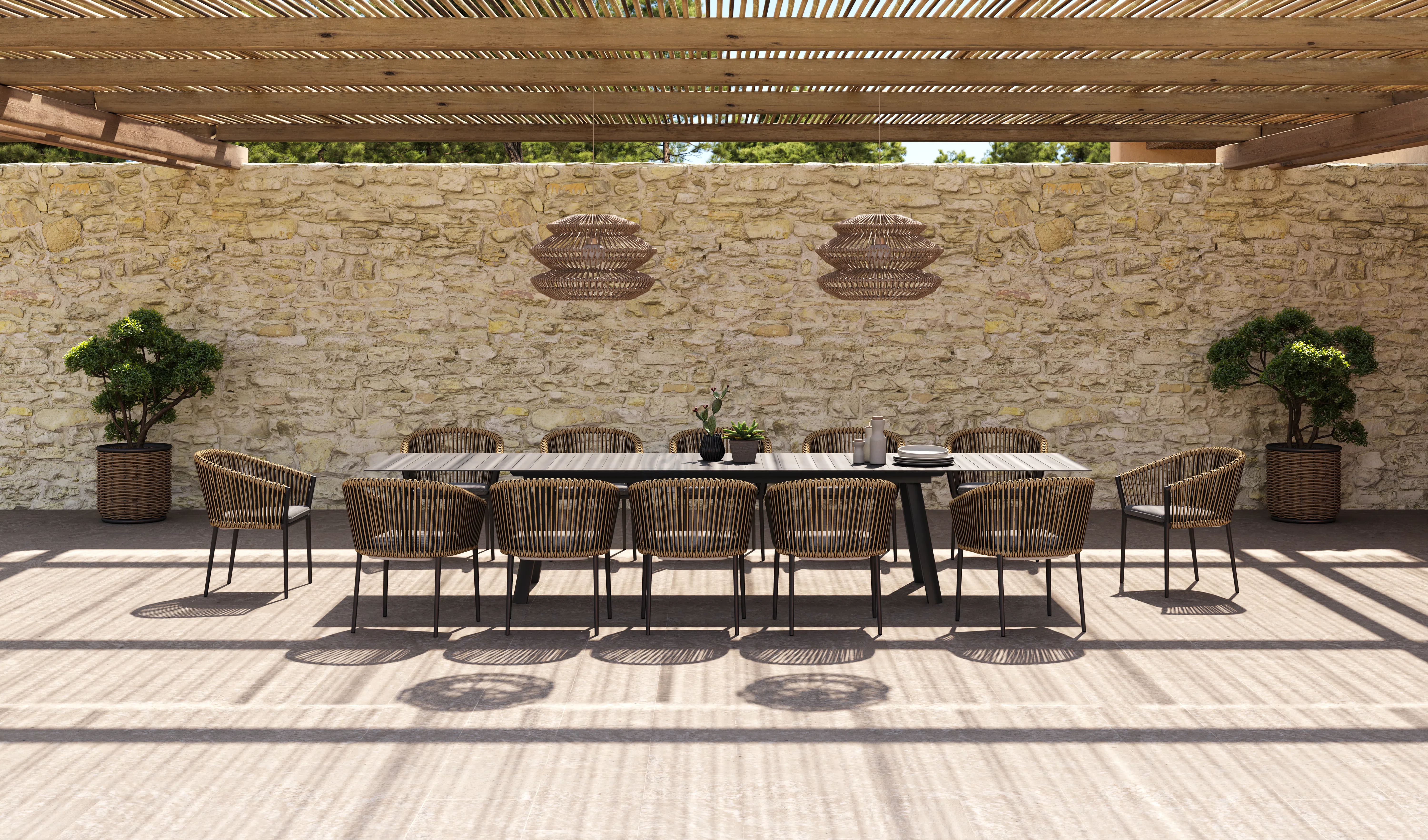 Outdoor chair Bacenca