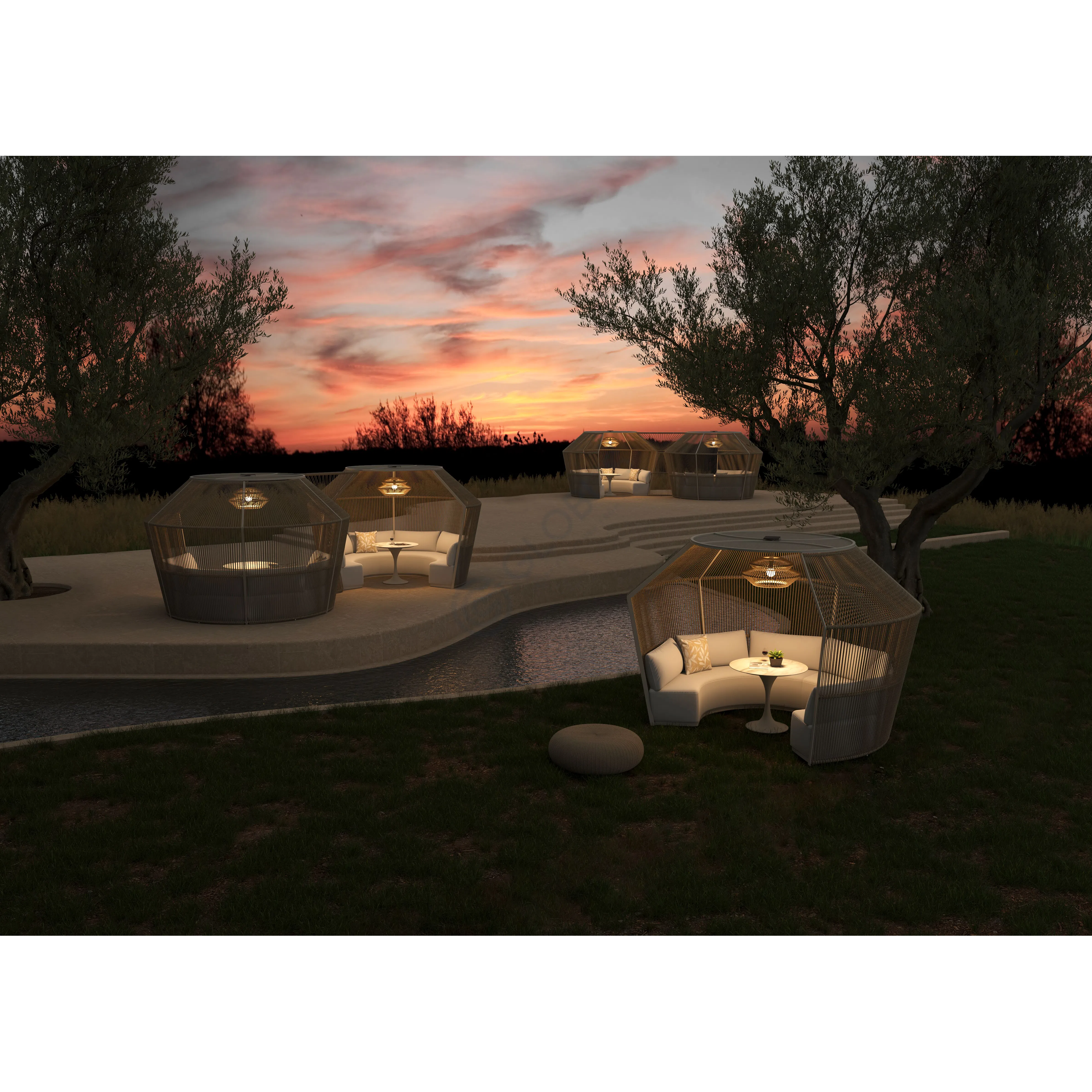 Outdoor sofa Bonpertina