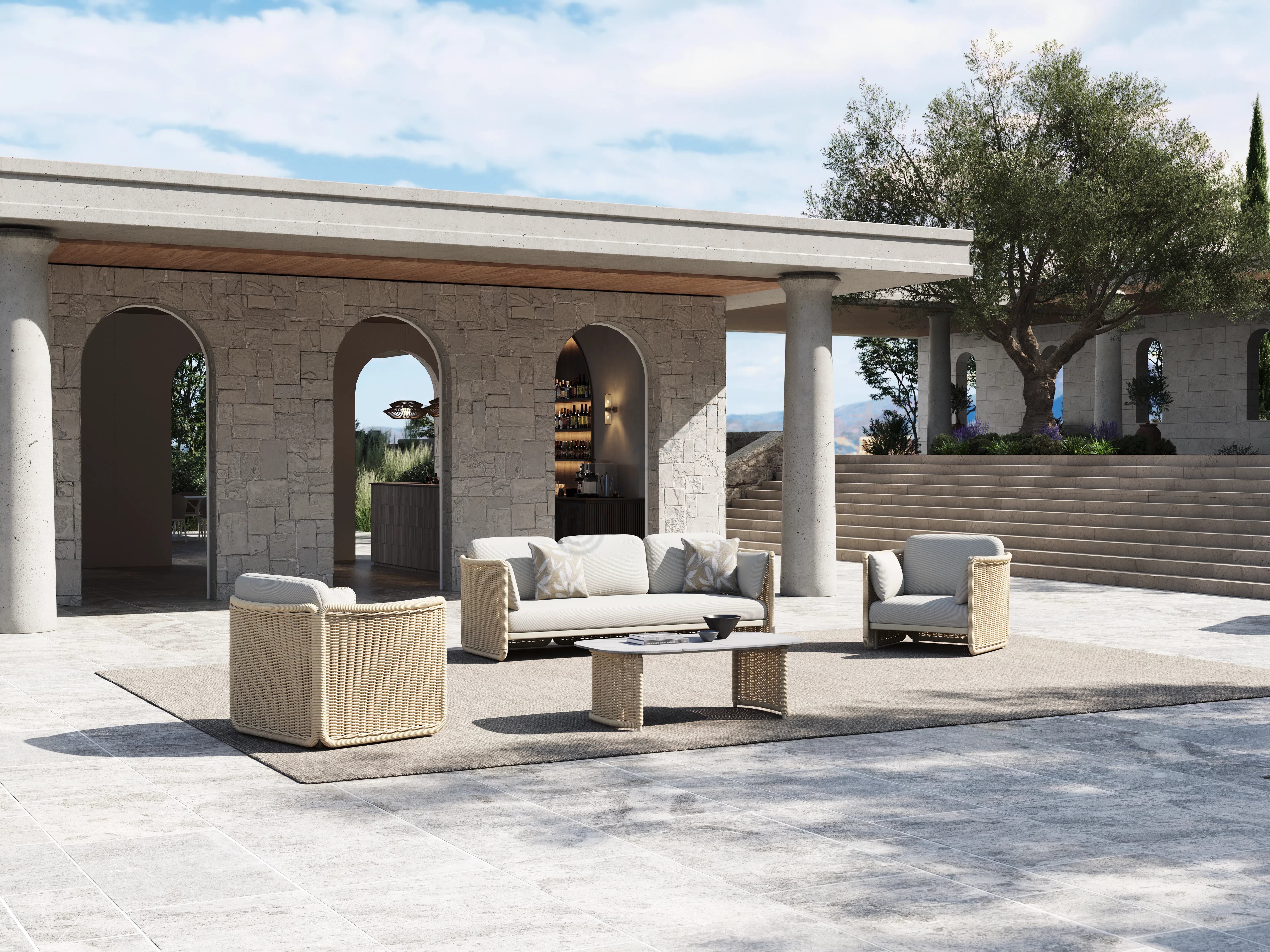 Outdoor sofa Klaudiana