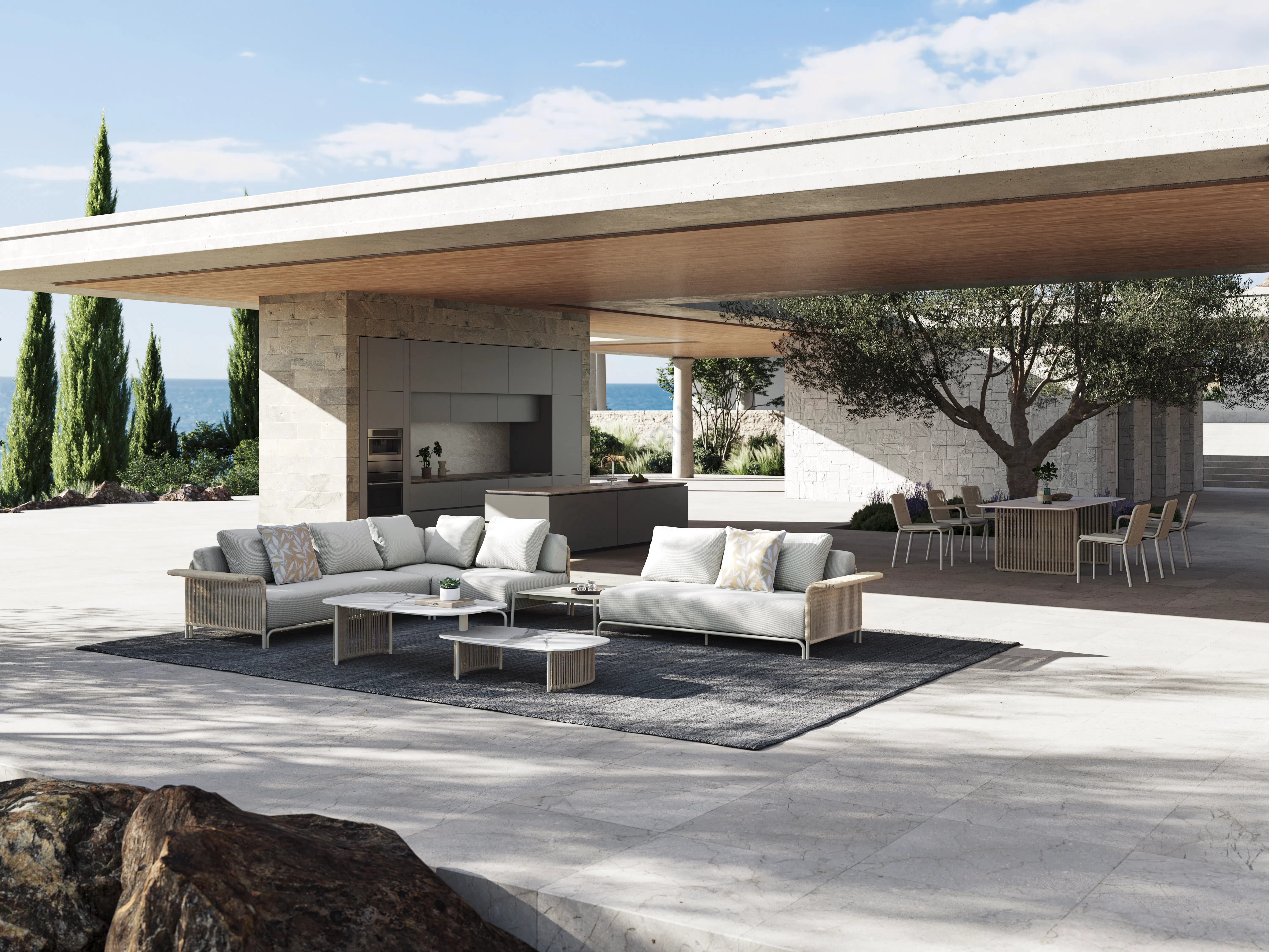 Outdoor coffee table Prodomi