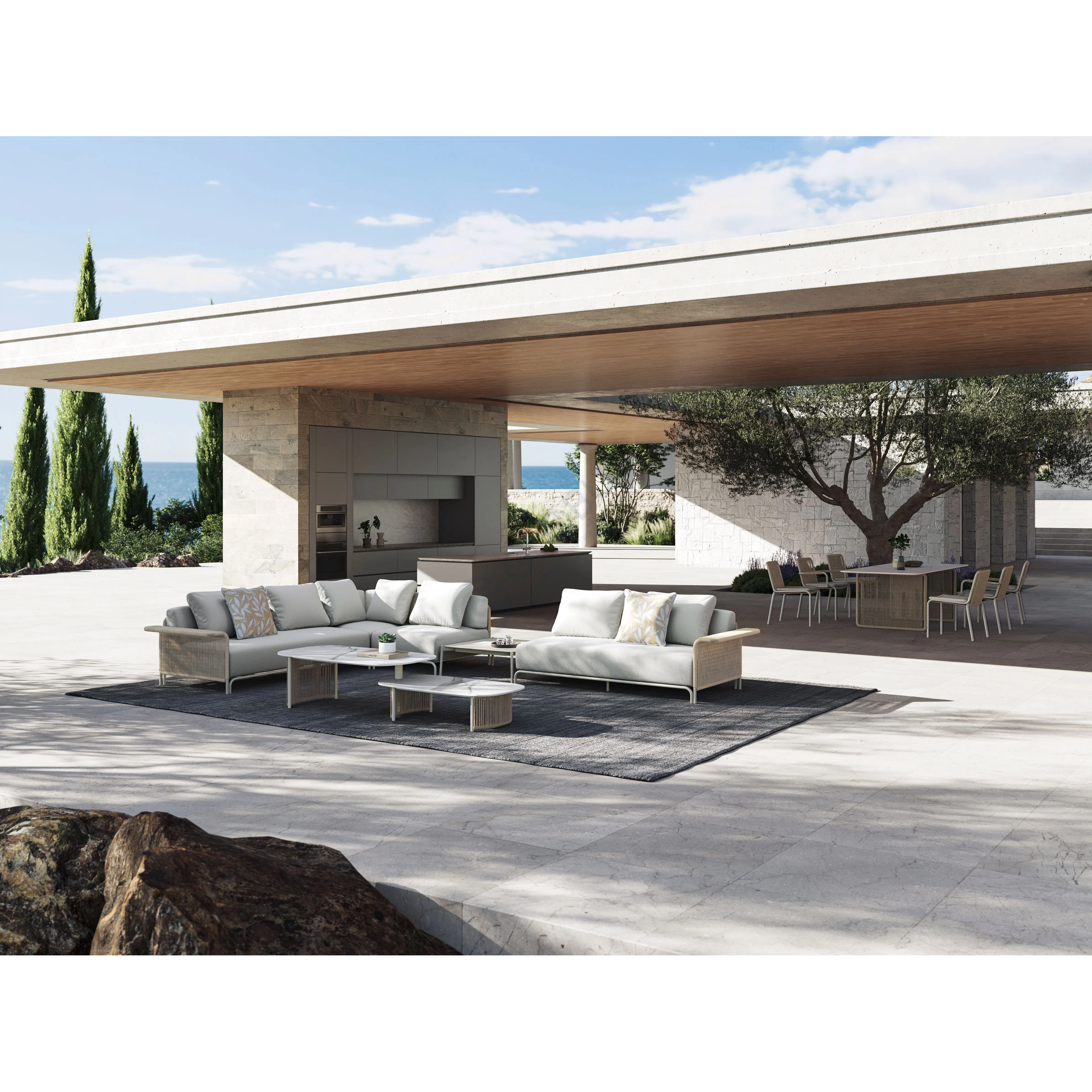 Outdoor coffee table Prodomi