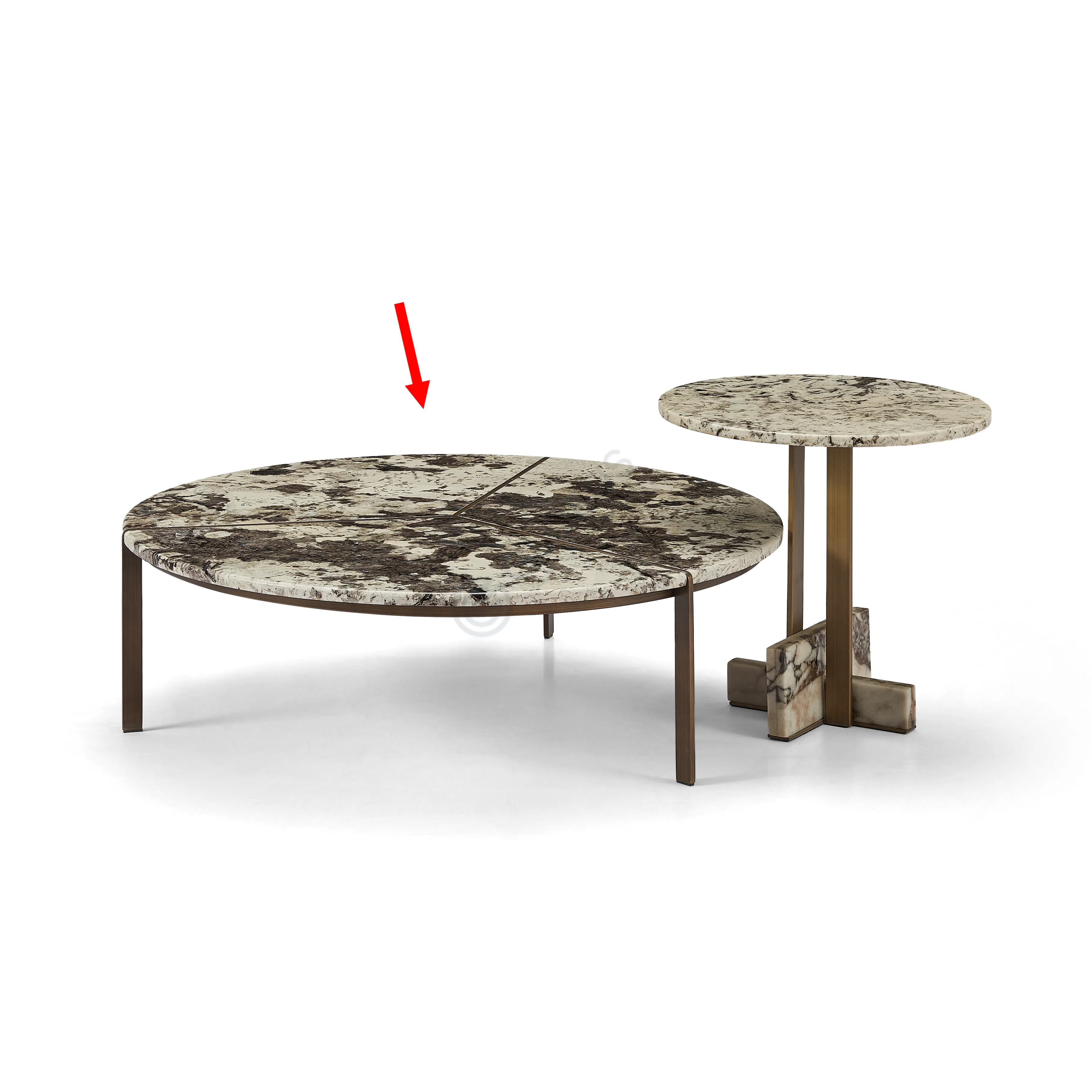 Coffee table TACCHINI Joaquim