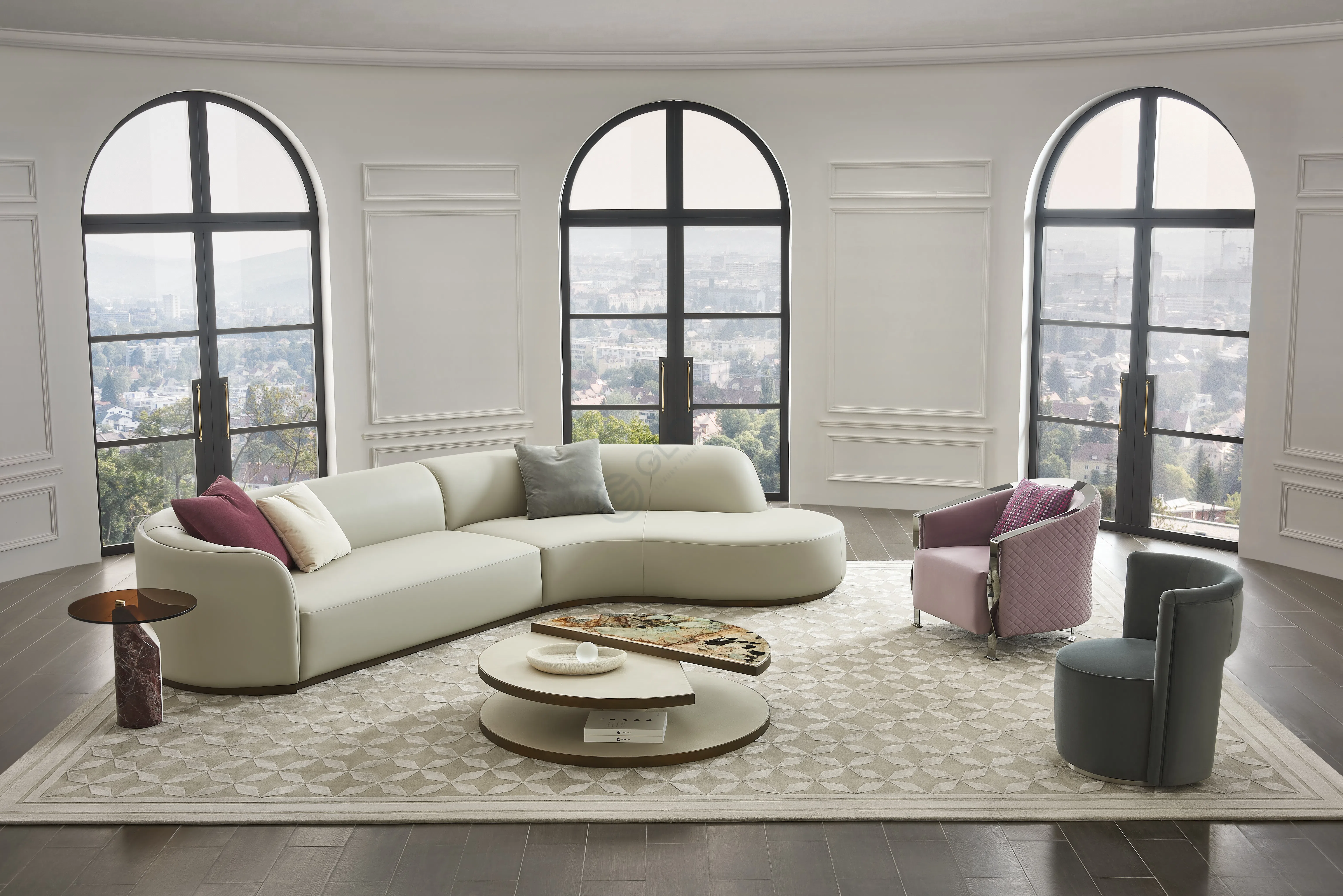 Armchair RUGIANO Giotto