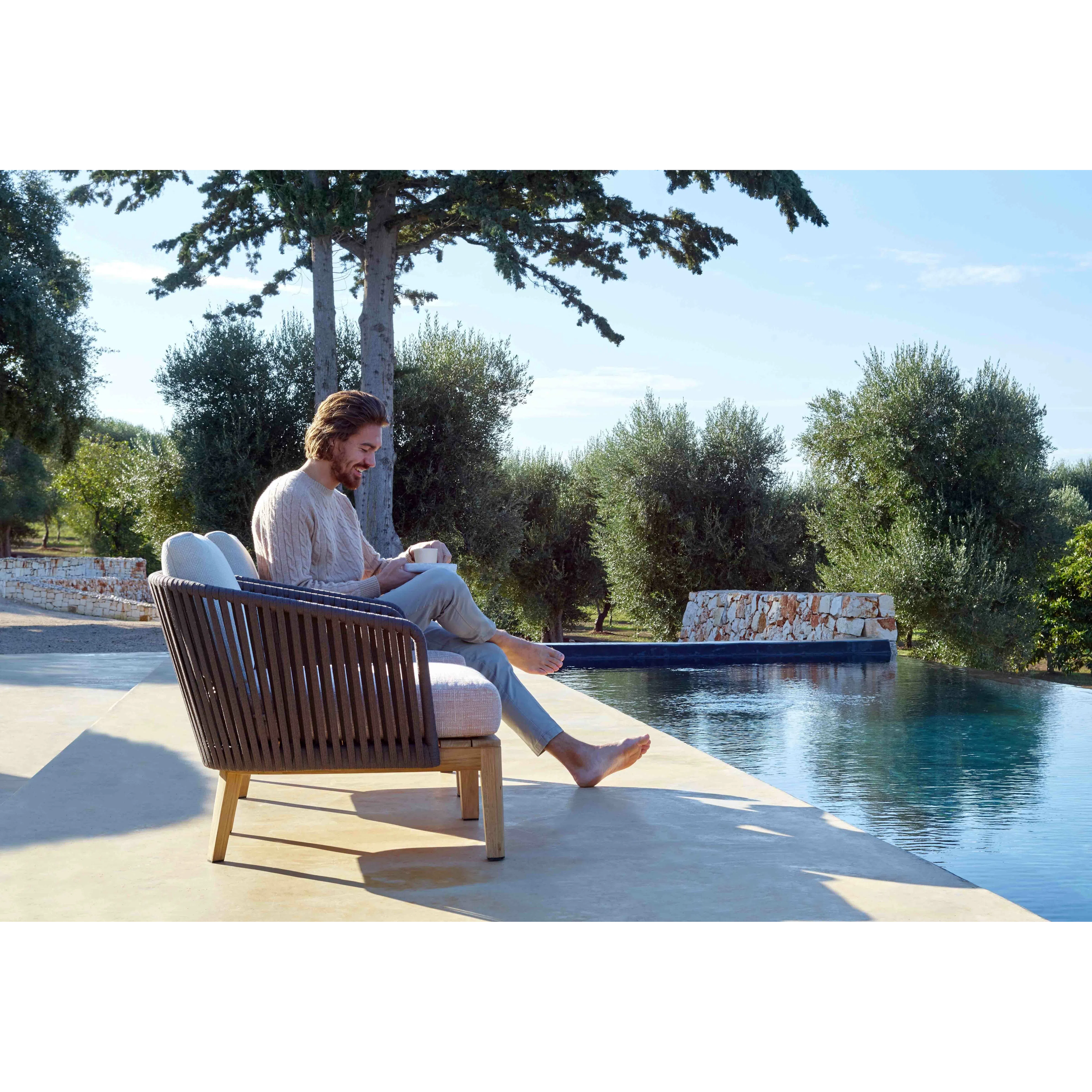 Outdoor armchair TRIBU Mood club