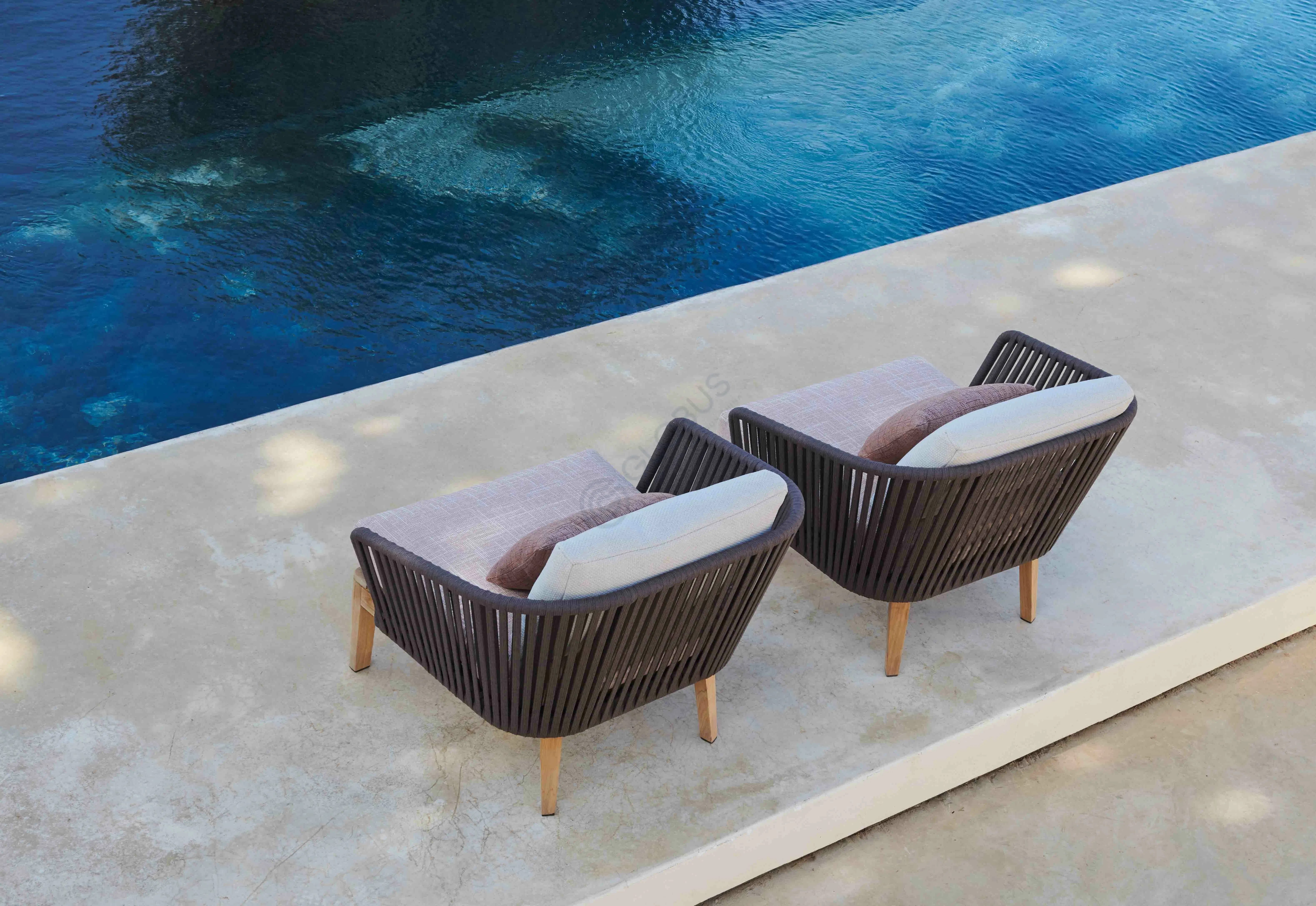 Outdoor armchair TRIBU Mood club