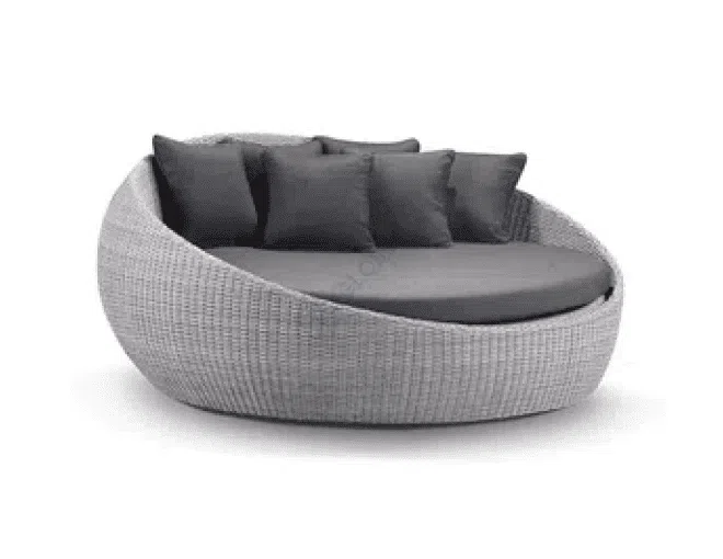 Semi-circular sofas