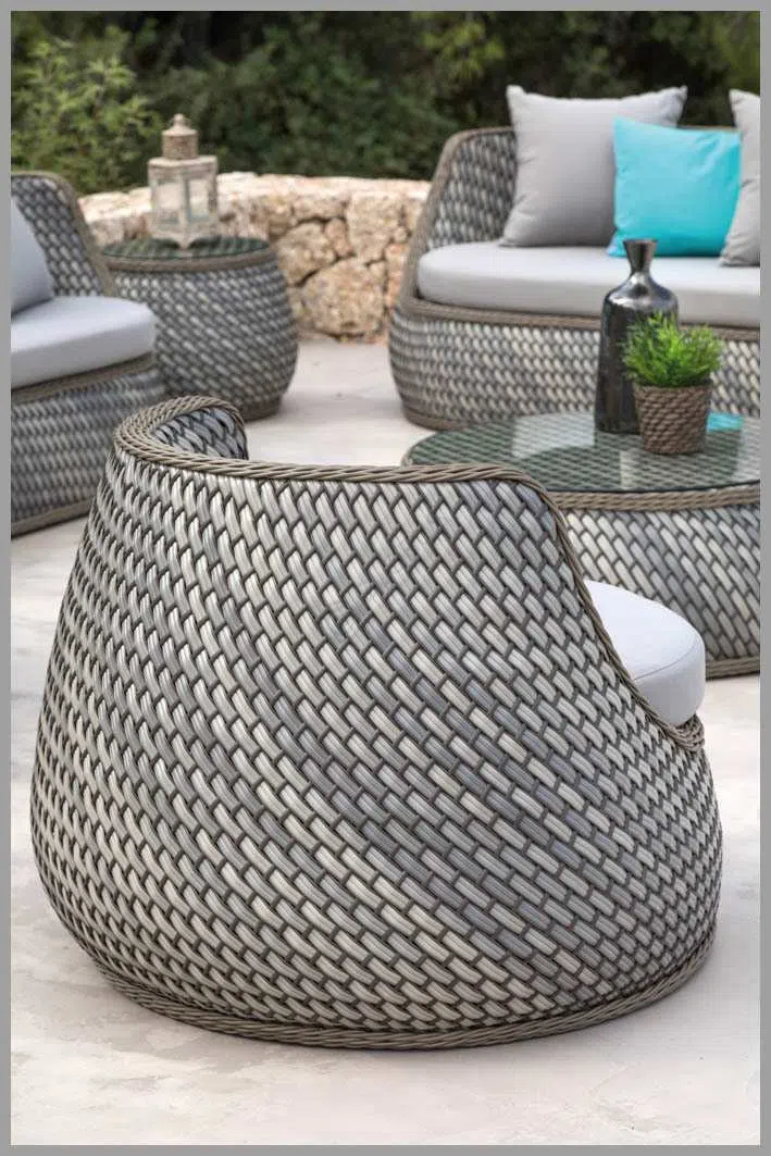 Outdoor armchair Gustavia
