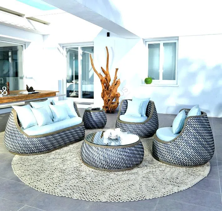 Outdoor armchair Gustavia
